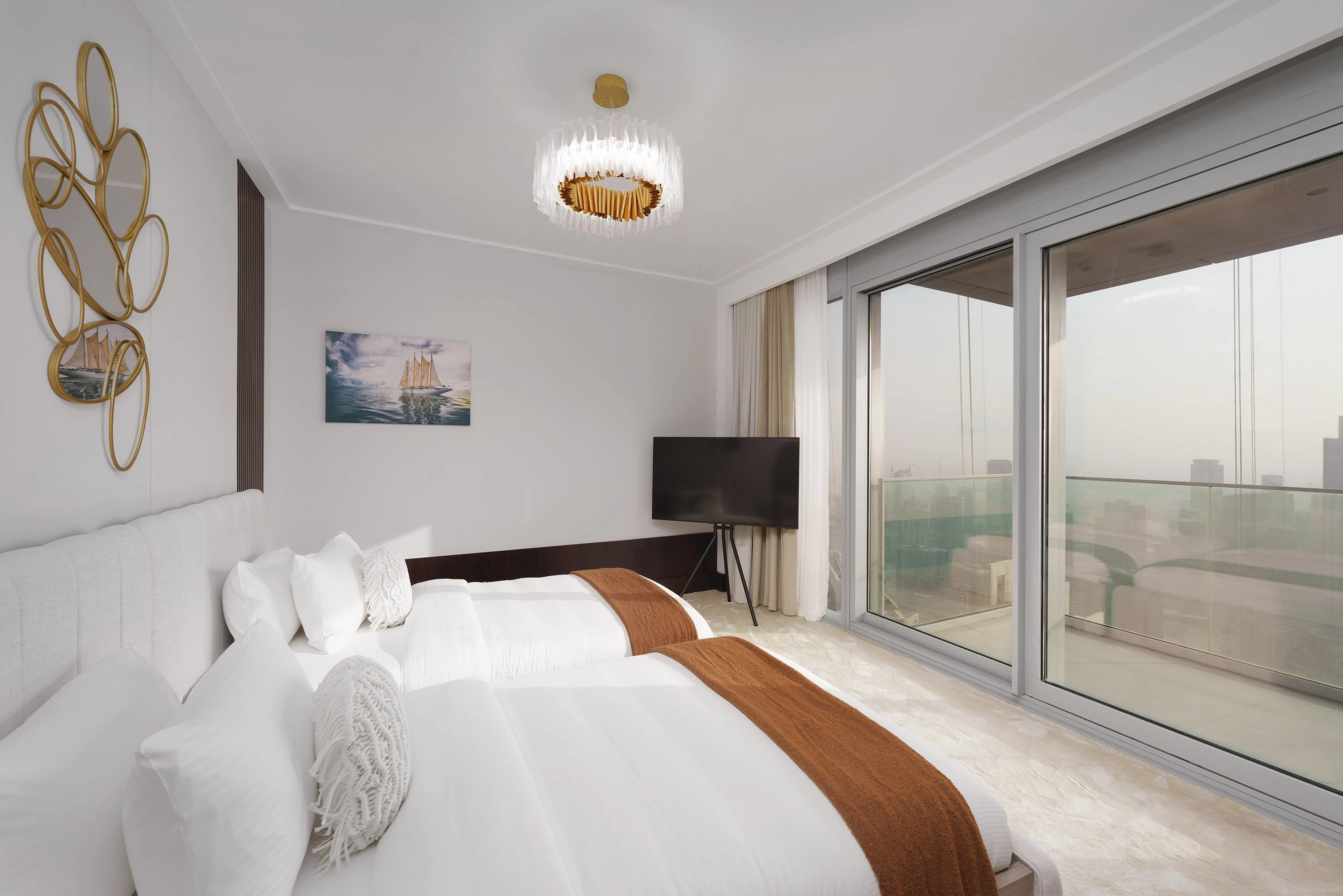 Ultra Chic High-Floor Apt w/ Direct Burj Khalifa & Fountains Views - Image 27