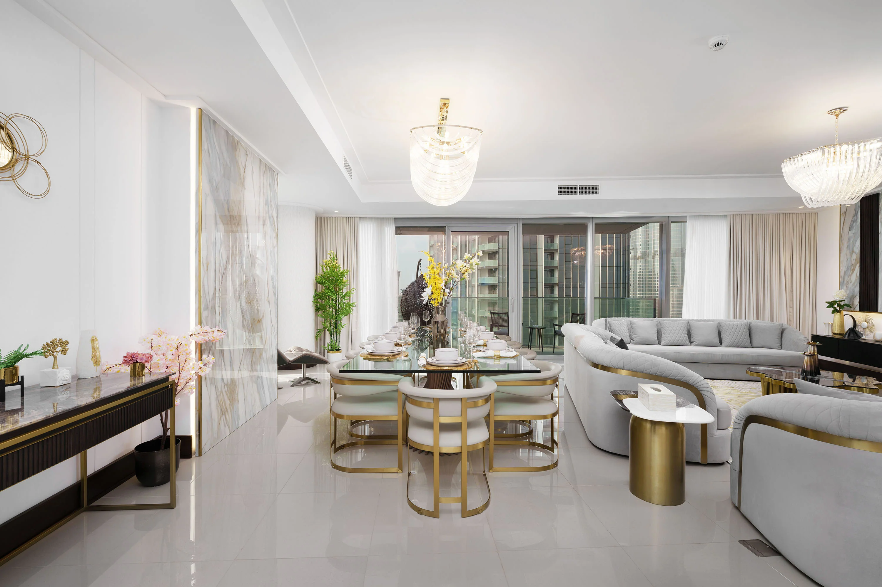 Ultra Chic High-Floor Apt w/ Direct Burj Khalifa & Fountains Views - Image 7