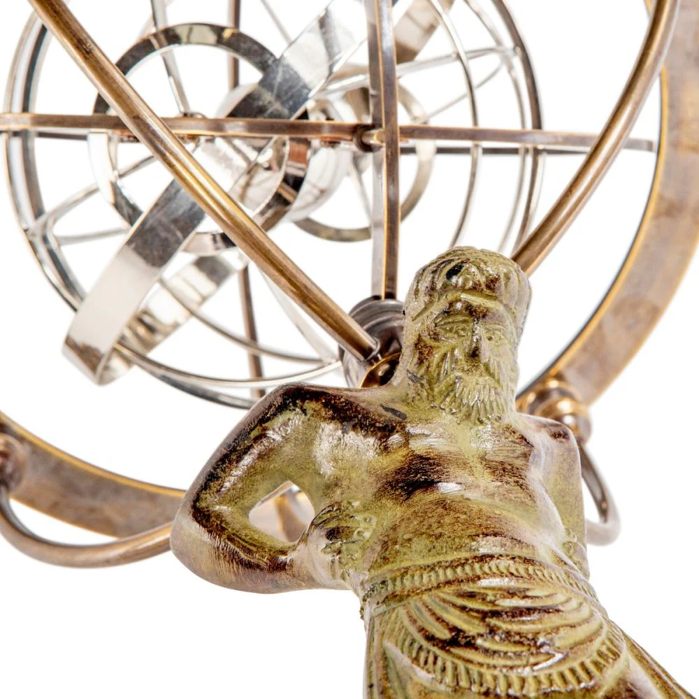 18th C. Atlas Armillary - Image 4