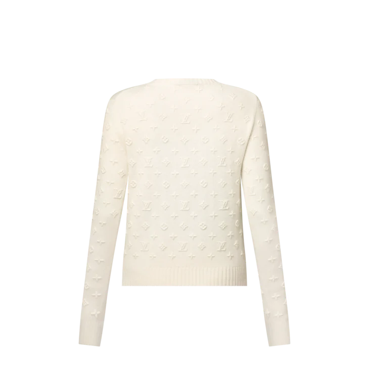 3D Monogram Knit Jumper - Image 2