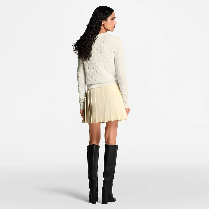 3D Monogram Knit Jumper - Image 5