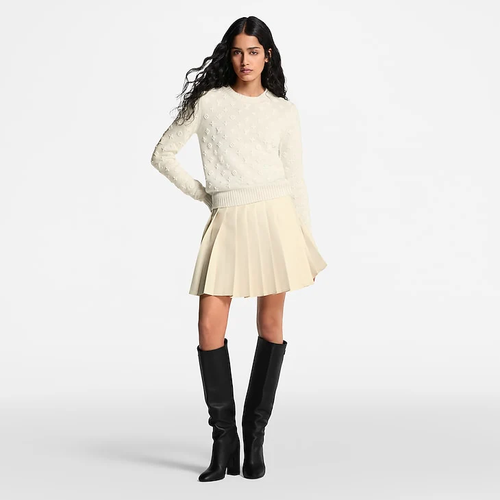 3D Monogram Knit Jumper - Image 6