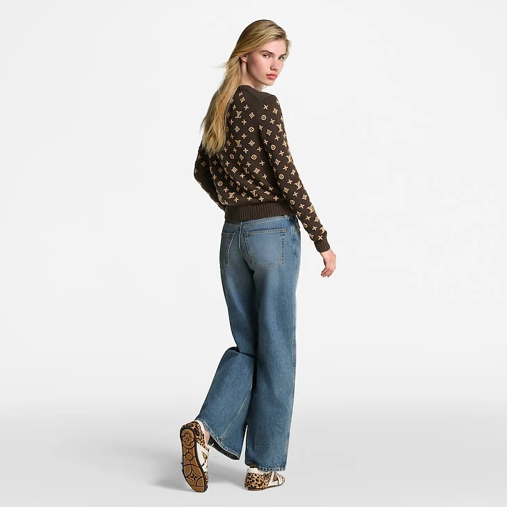 3D Monogram Knit Jumper - Image 8