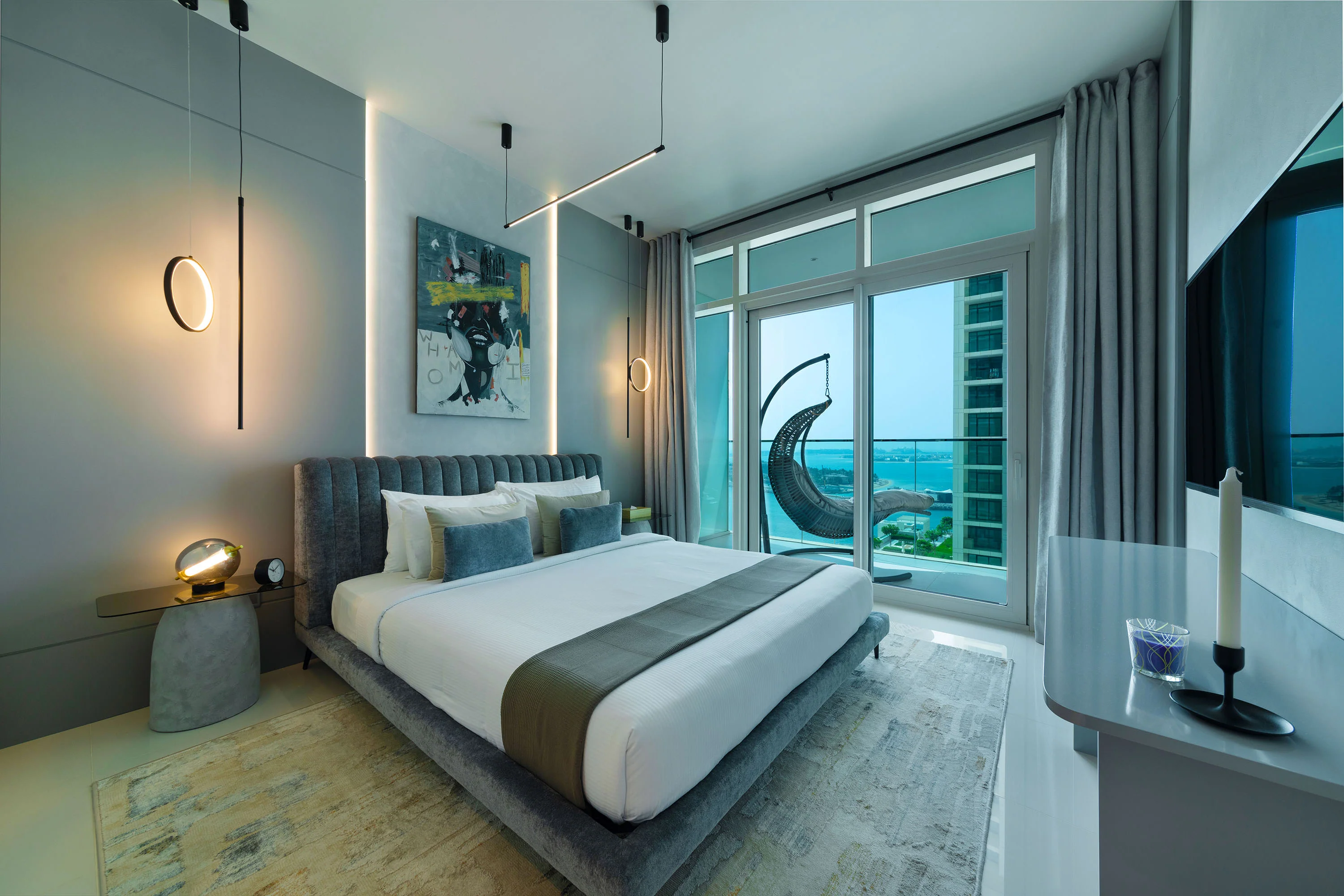 Stylish 2BR apt in Emaar Beachfront w/ stunning sea views - Image 10