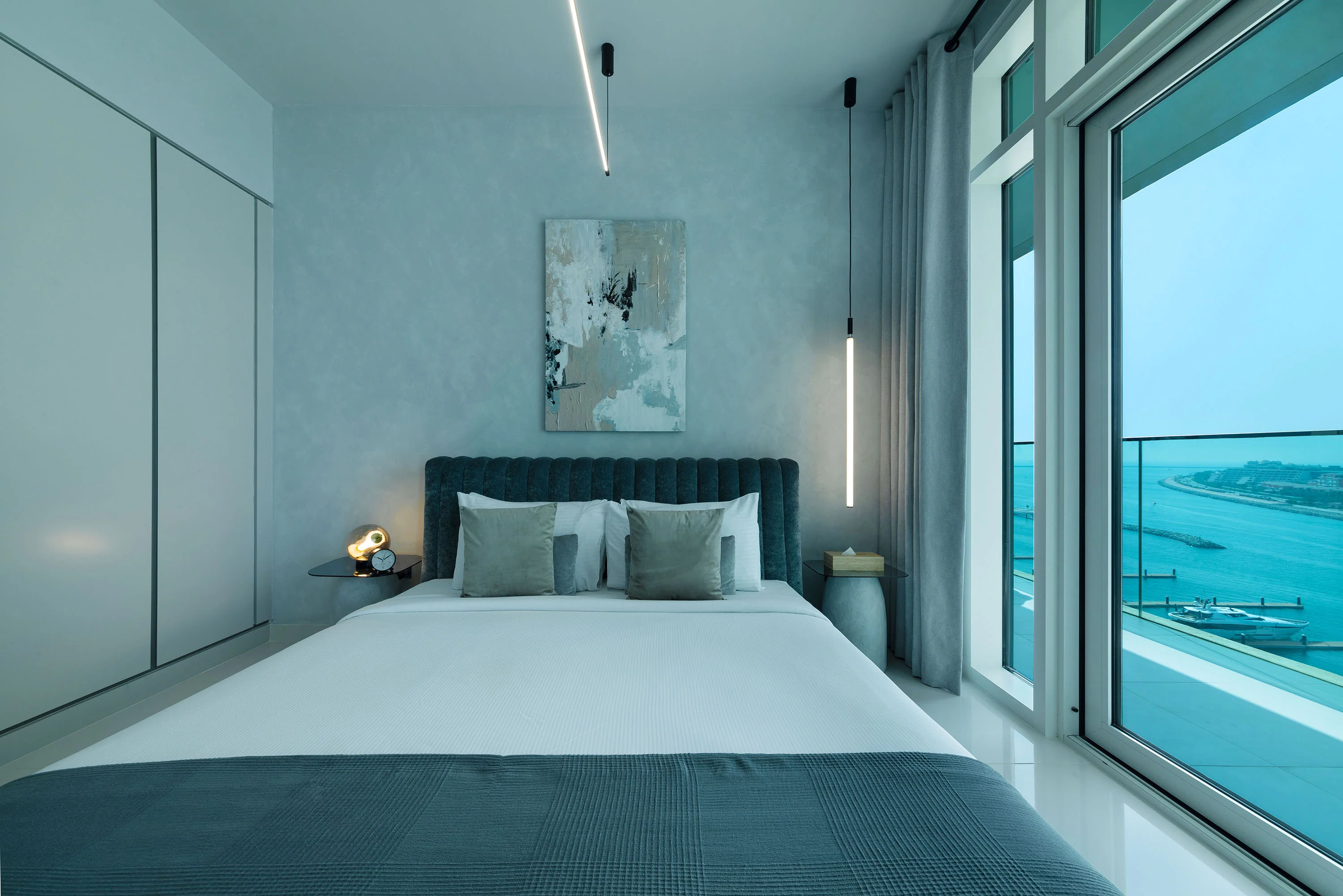 Stylish 2BR apt in Emaar Beachfront w/ stunning sea views - Image 19
