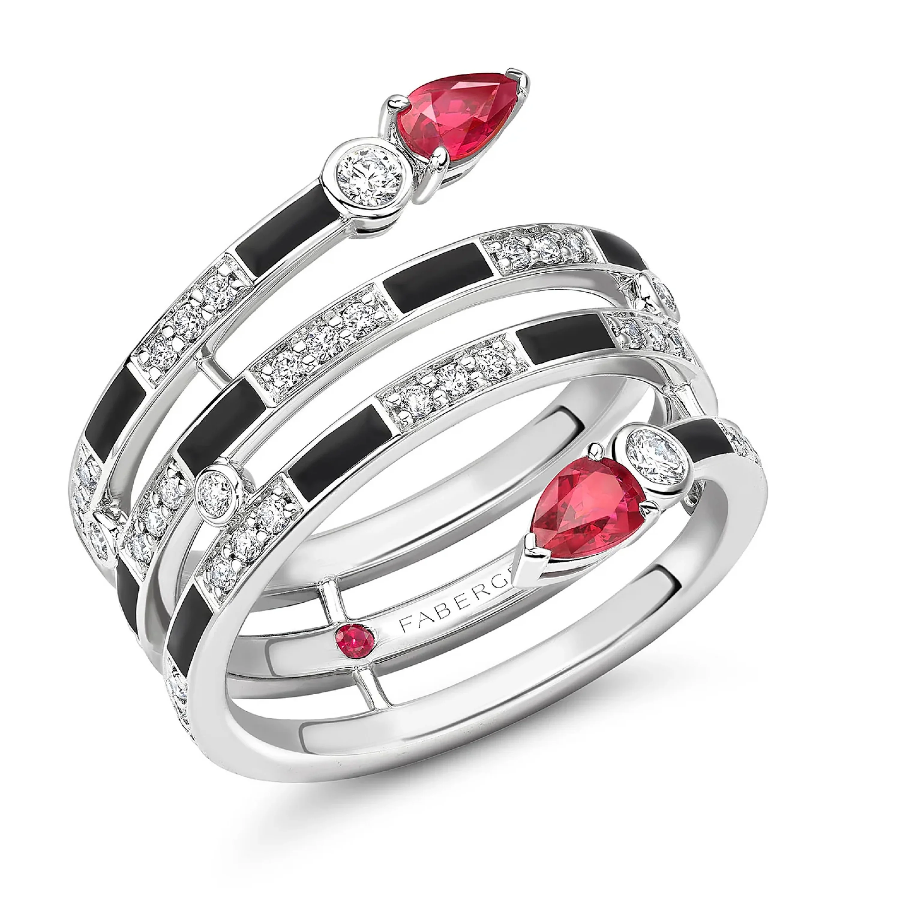 Fabergé x Beetlejuice Beetlejuice Spiral Wrap Ring - Image 2