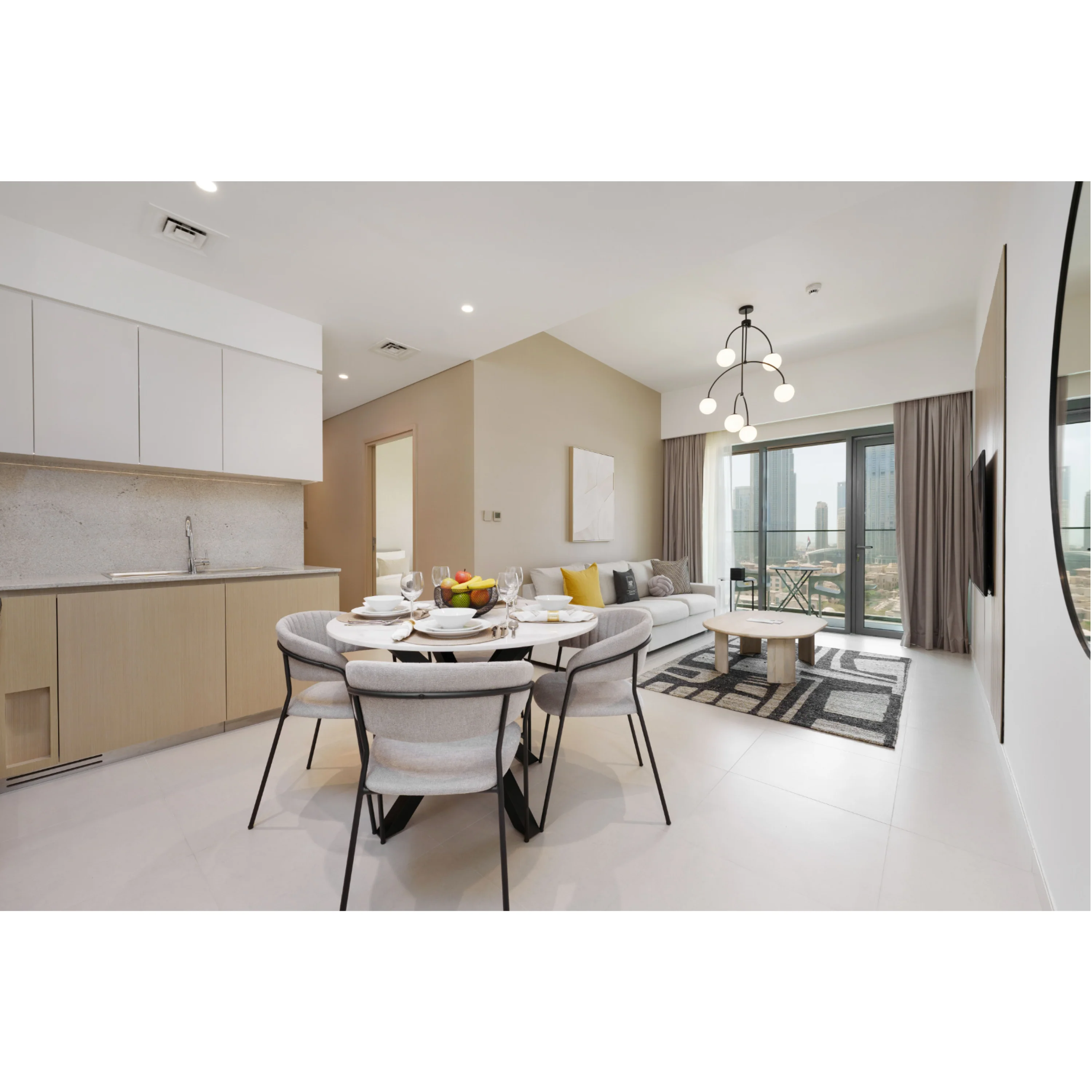High-End Apt w/ Direct Burj Khalifa Views - Image 3