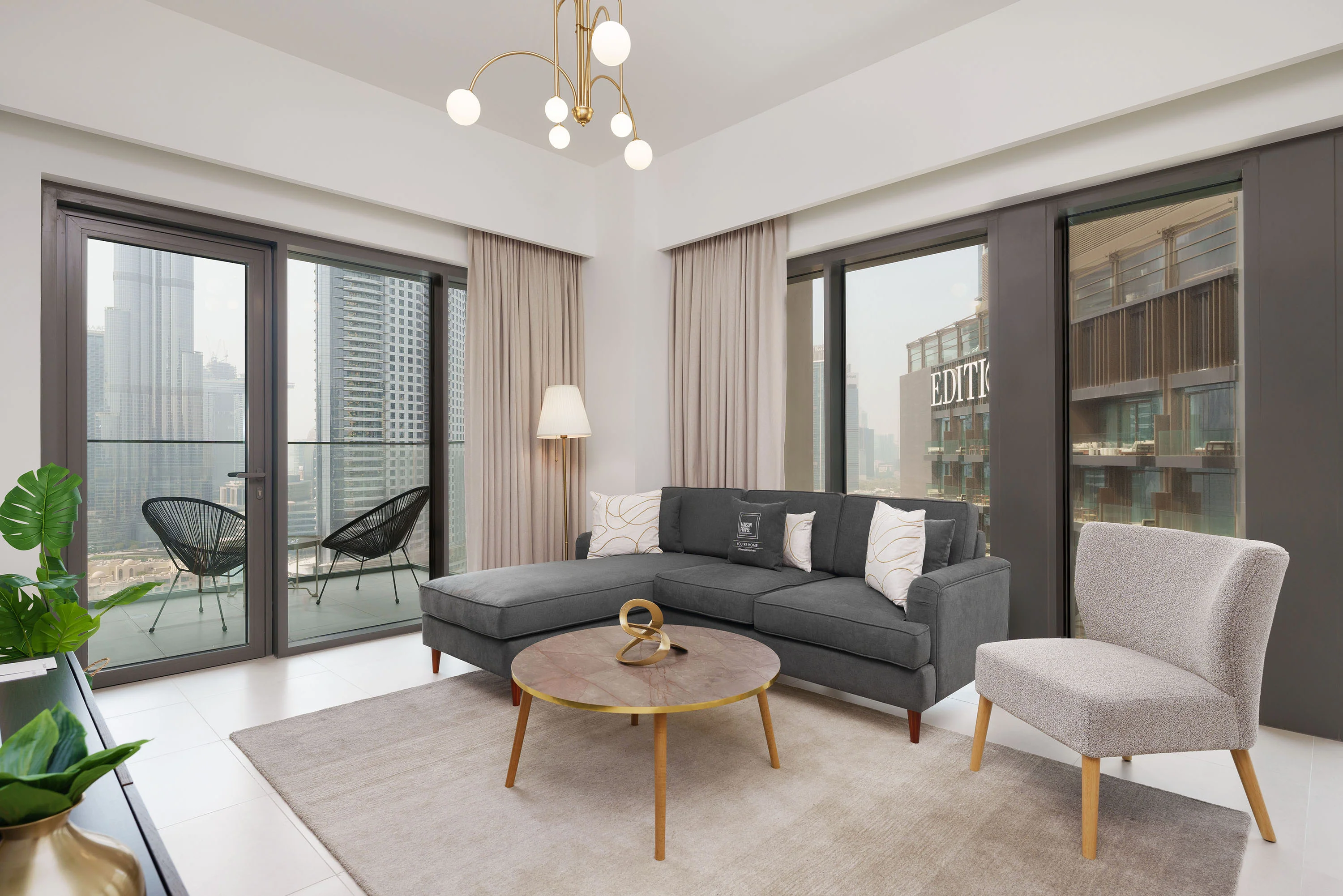 Modern Chic Apt w/ Unobstructed Burj Khalifa Views - Image 5