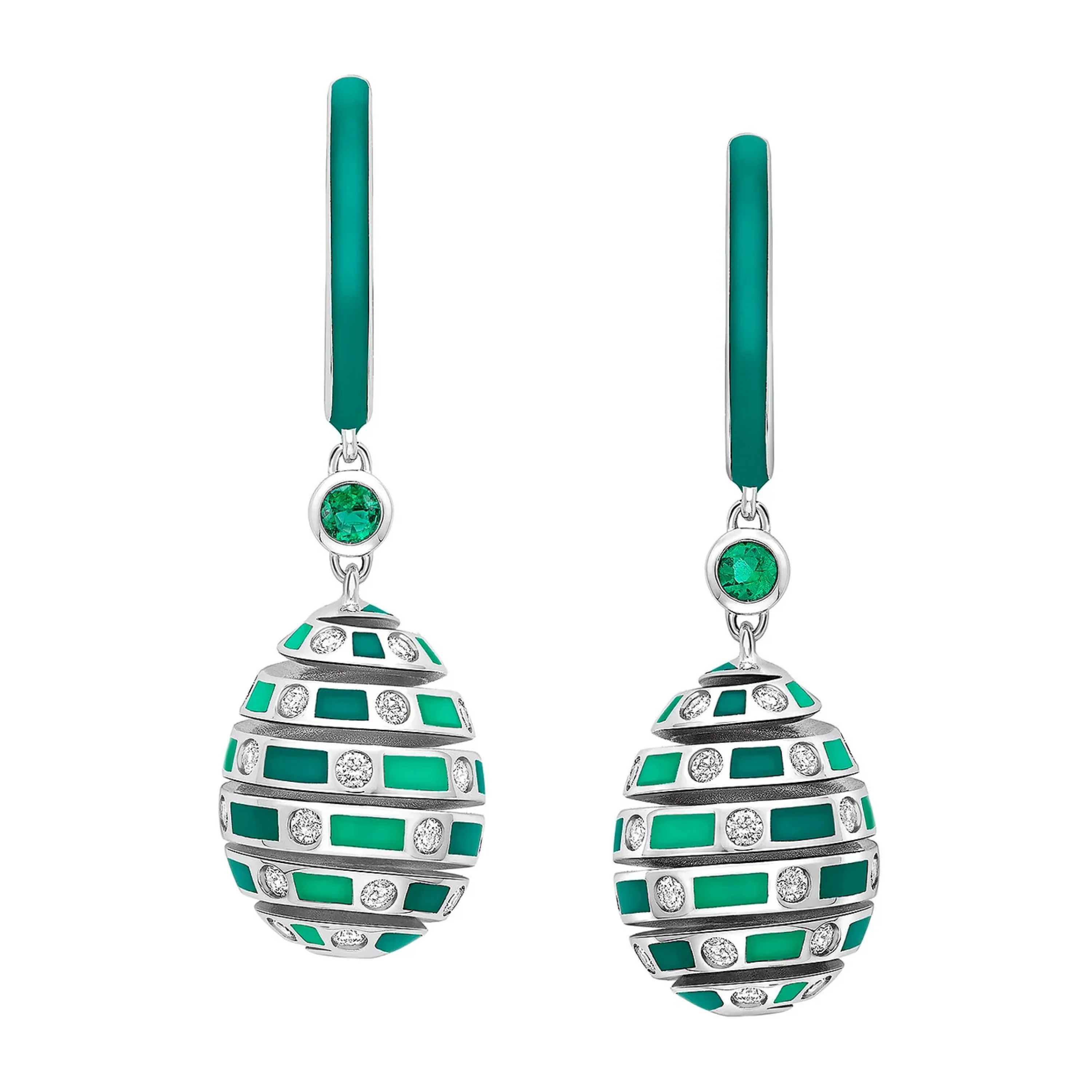 Fabergé x Beetlejuice Beetlejuice Spiral Earrings - Image 3