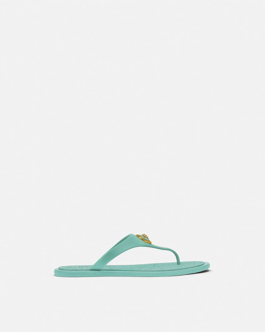 Alia Rubber Flat Sandals - Image 4