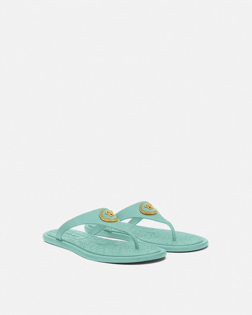 Alia Rubber Flat Sandals - Image 5