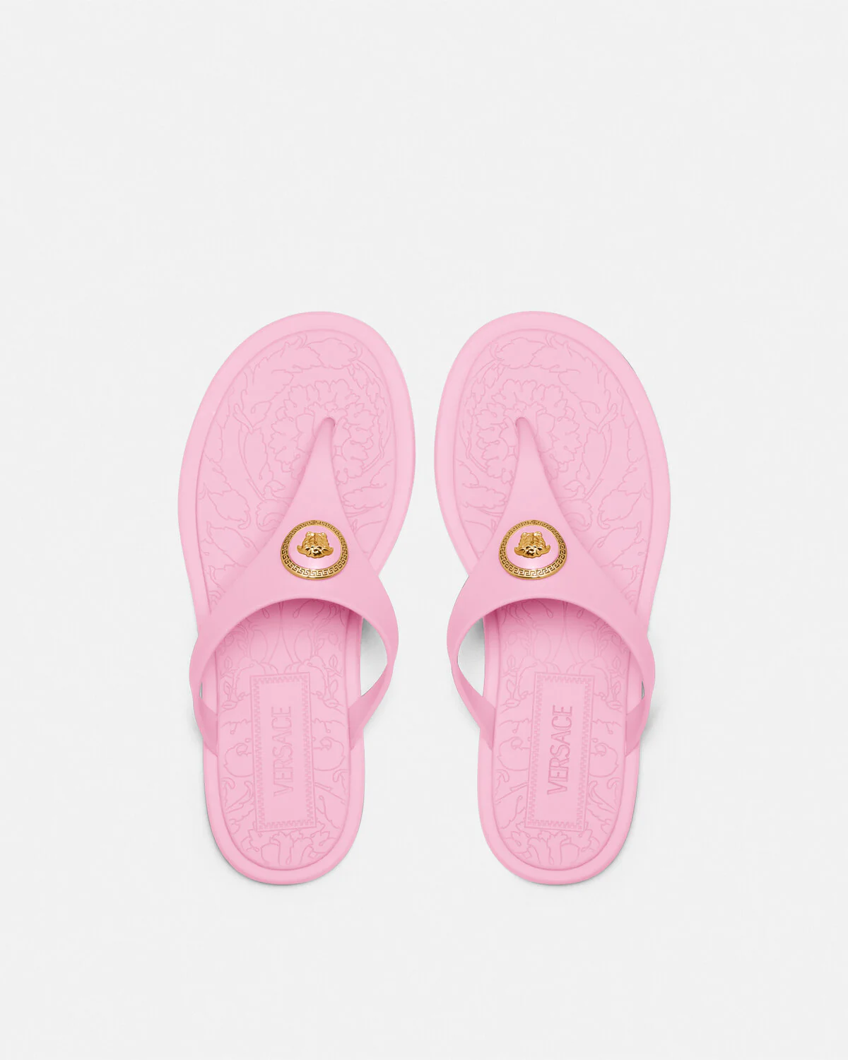 Alia Rubber Flat Sandals - Image 9