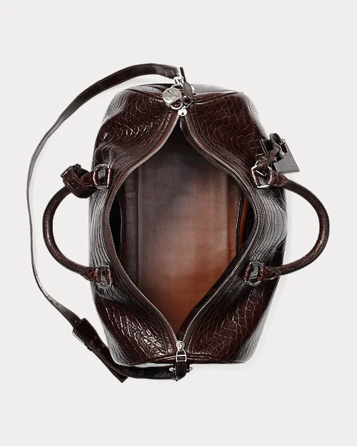 Alligator Boston Bag - Image 2