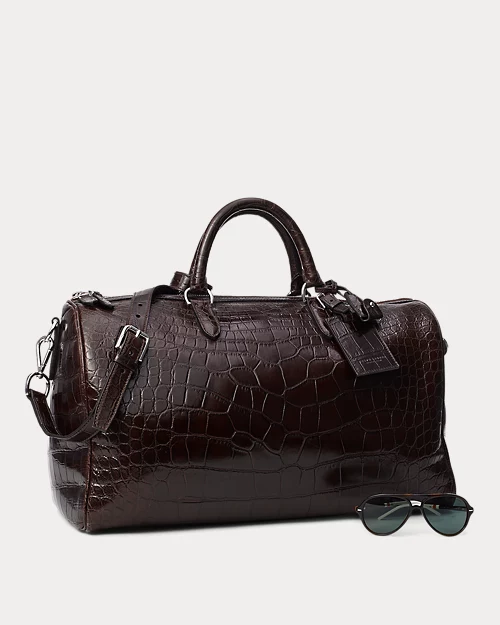 Alligator Boston Bag - Image 3
