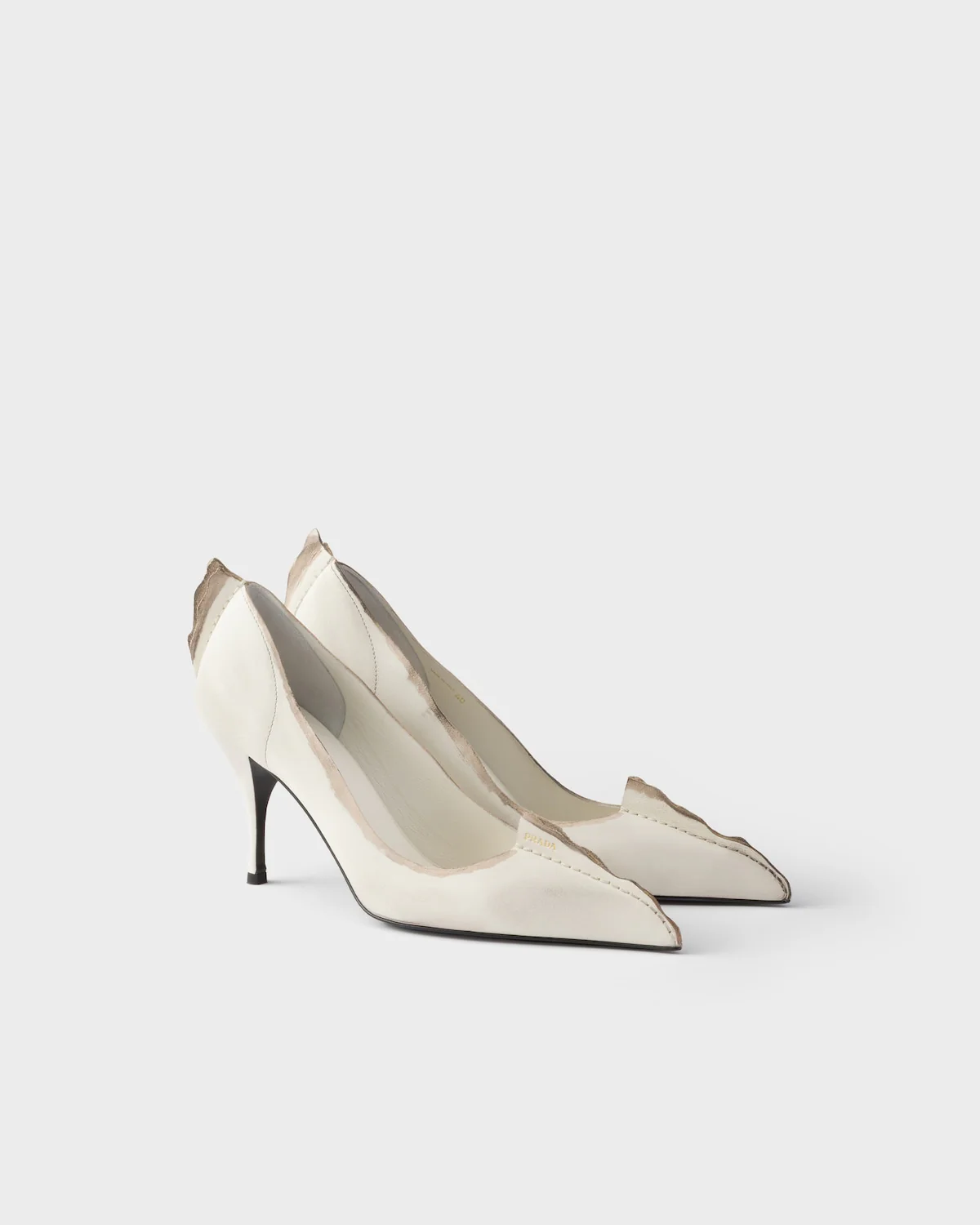 Antiqued Leather Pumps - Image 12