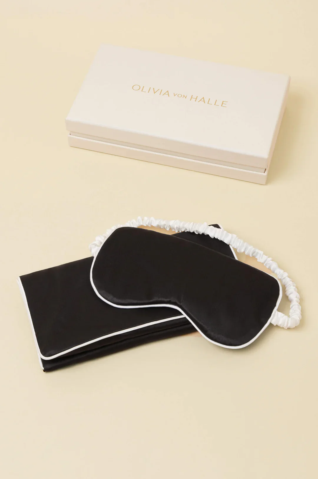 Audrey Jet Black Eye Mask