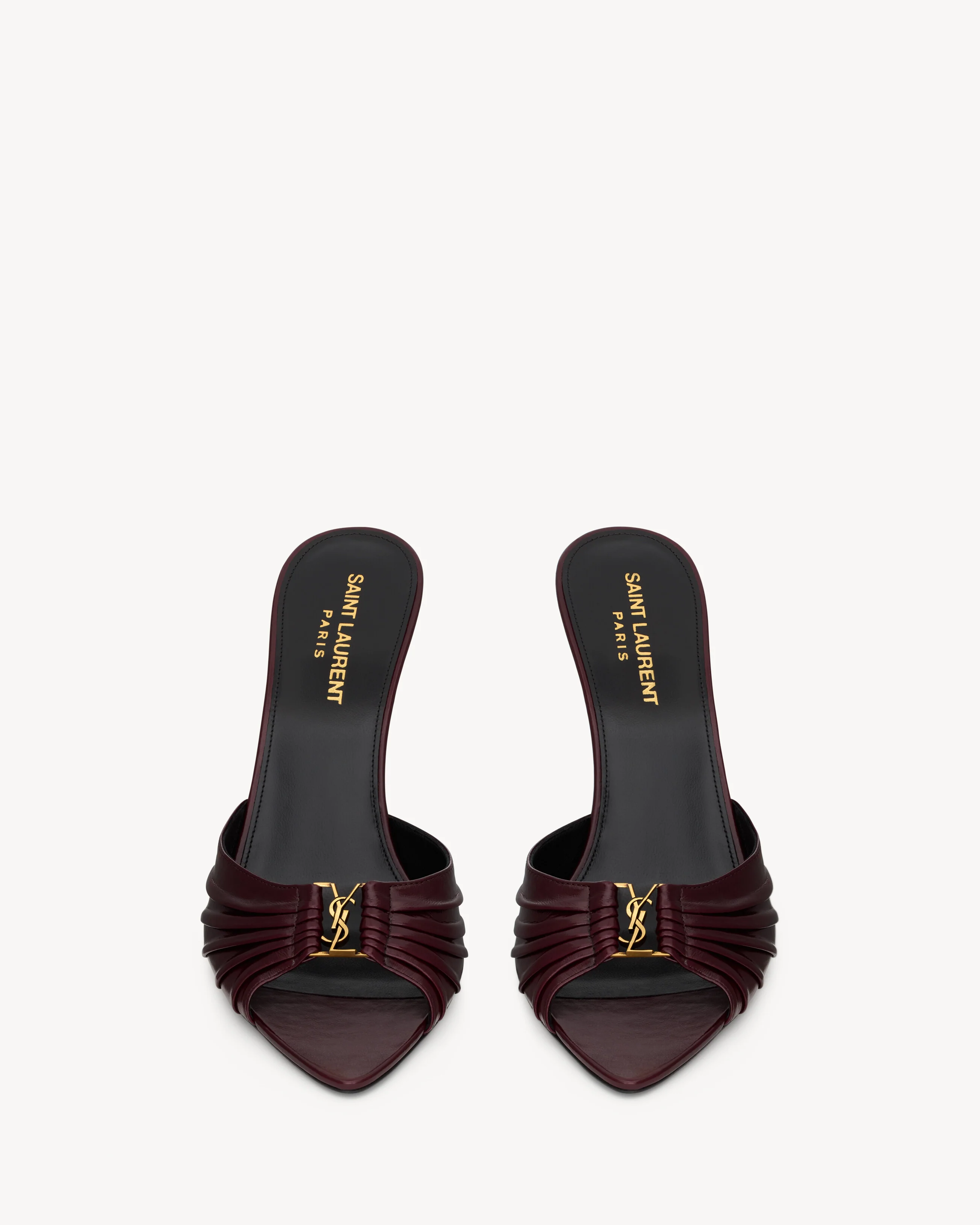Babylone Mules In Smooth Leather - Image 5