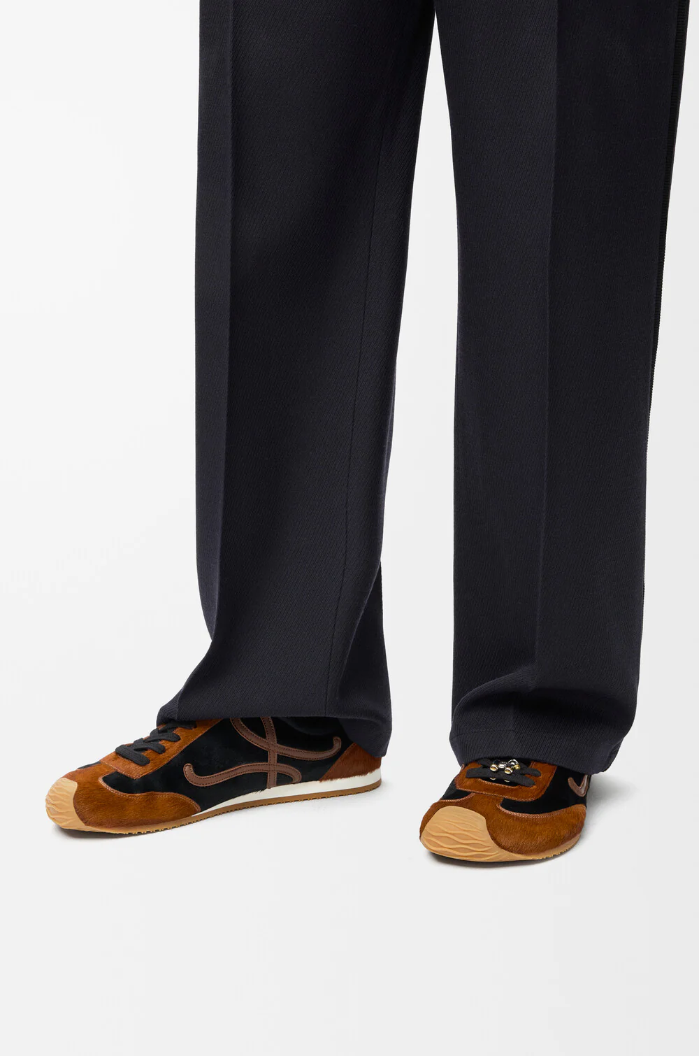 Ballet Runner 2.0 In Hairy Calfskin - Image 2