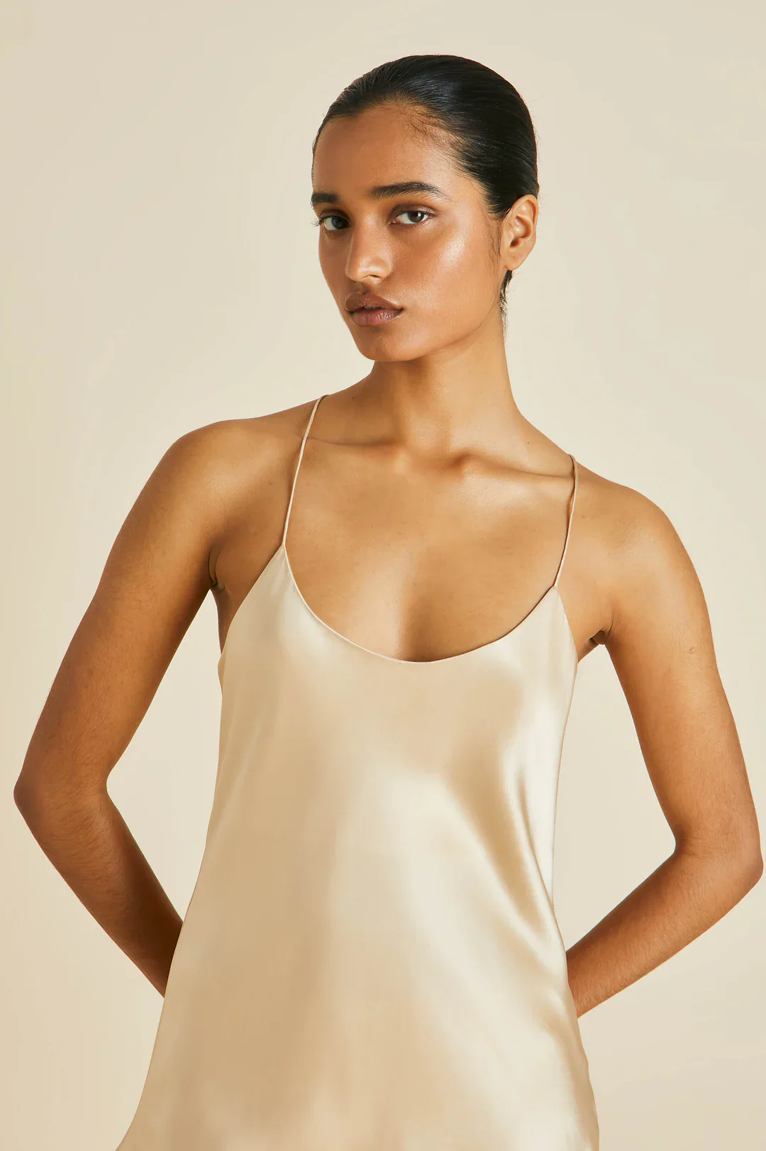 Bella Caramel Camisole Set - Image 2