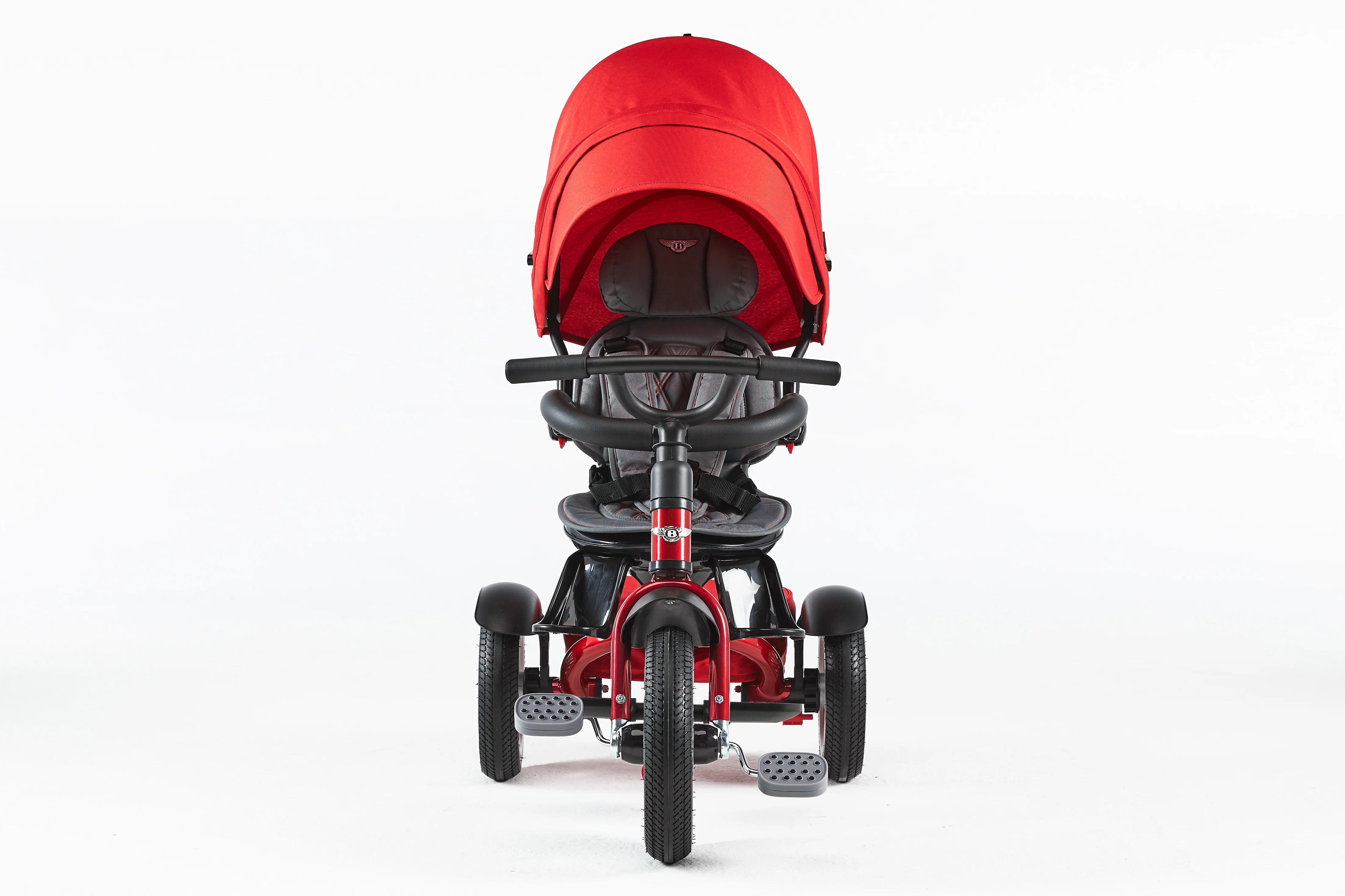 Bentley 6 in 1 Stroller Trike - Dragon Red - Image 3