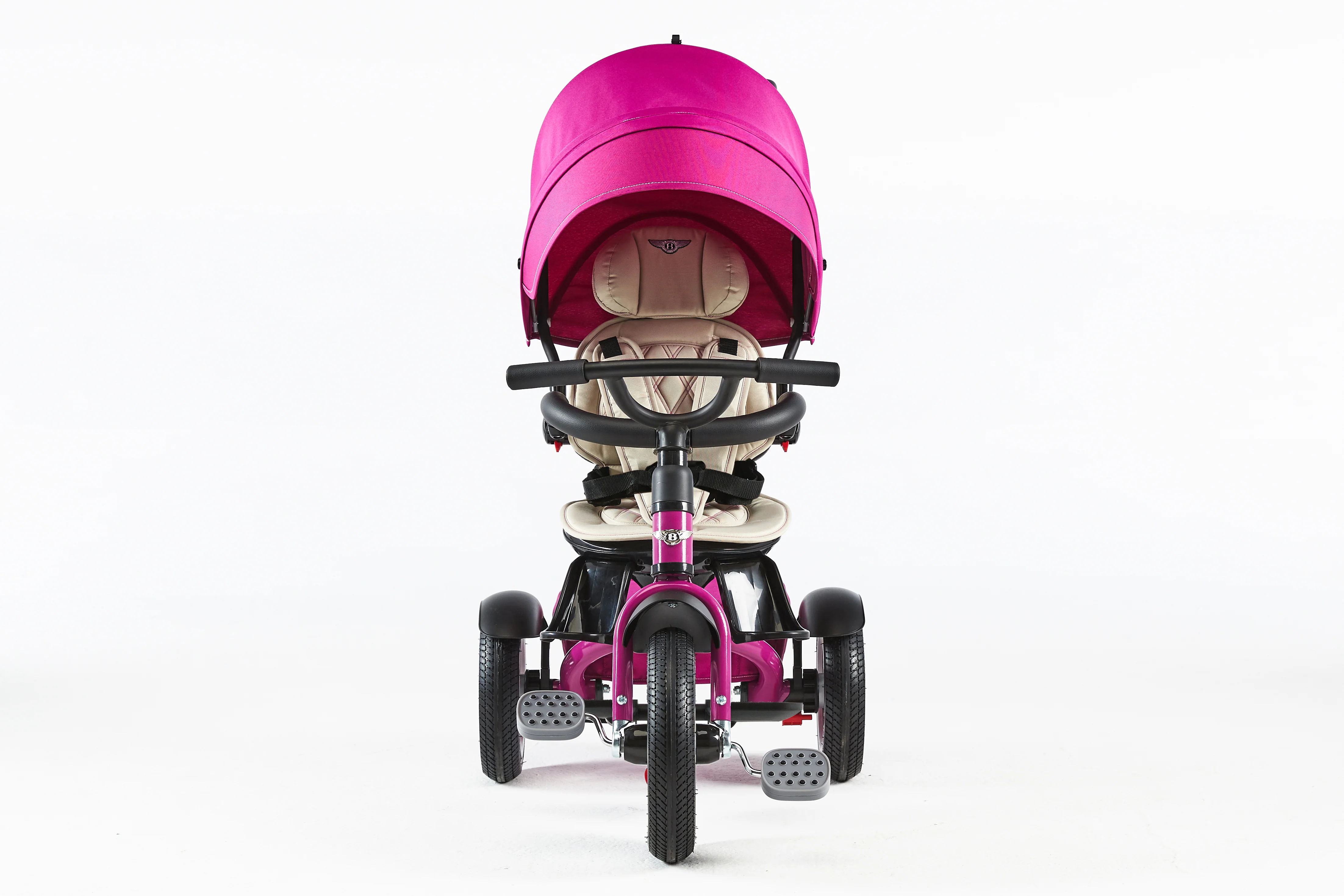 Bentley 6 in 1 Stroller Trike- Fuchsia Pink - Image 6