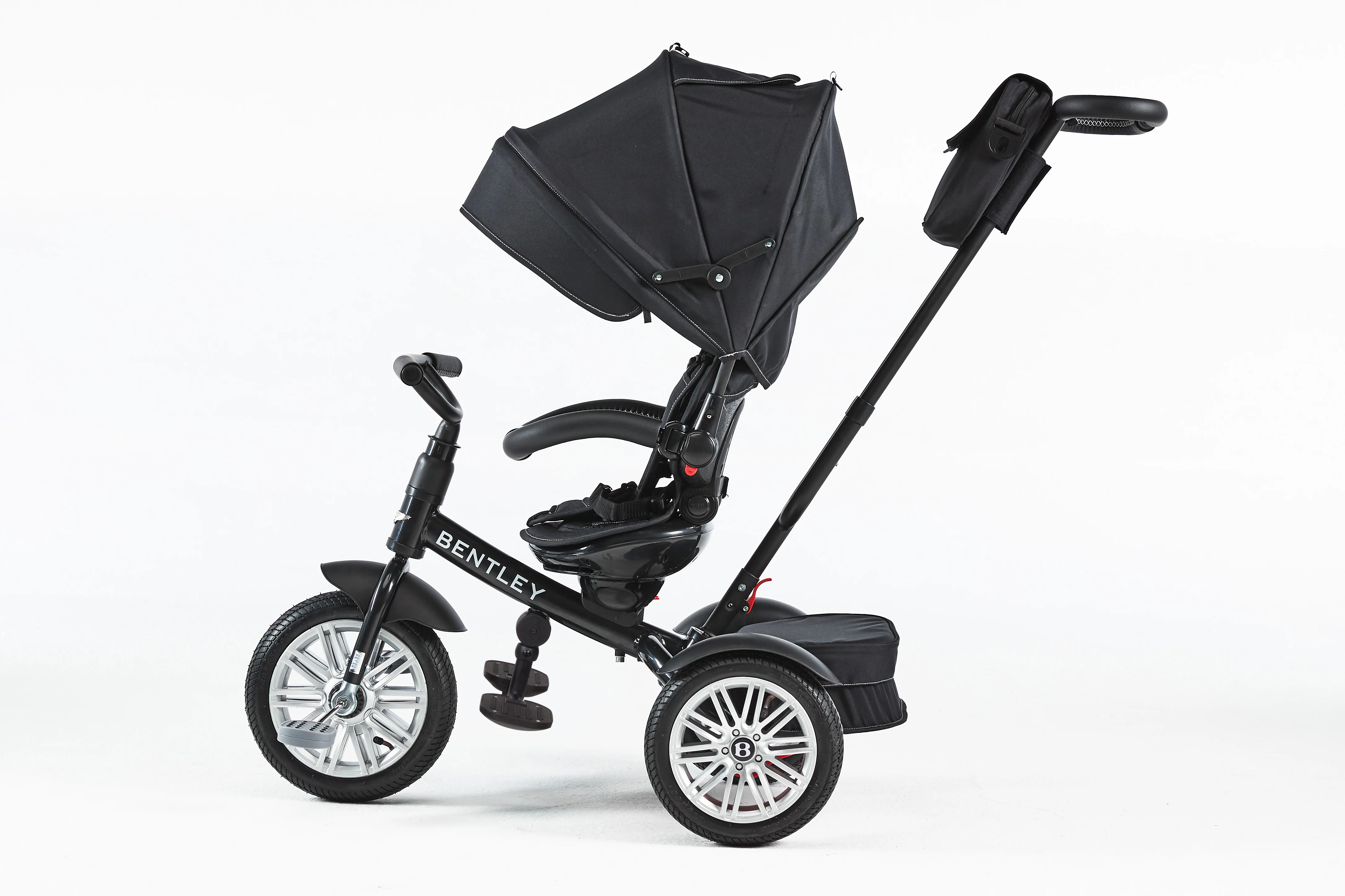Bentley 6 in 1 Stroller Trike - Onyx Black - Image 6