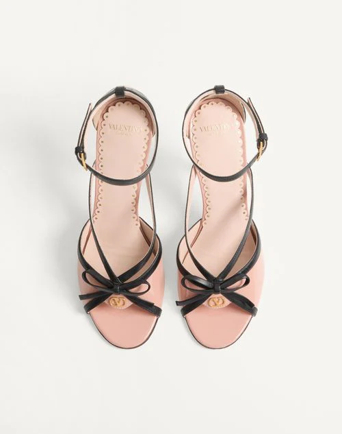 Bepointy Sandal in Patent Leather and Kidskin 100Mm - Image 3