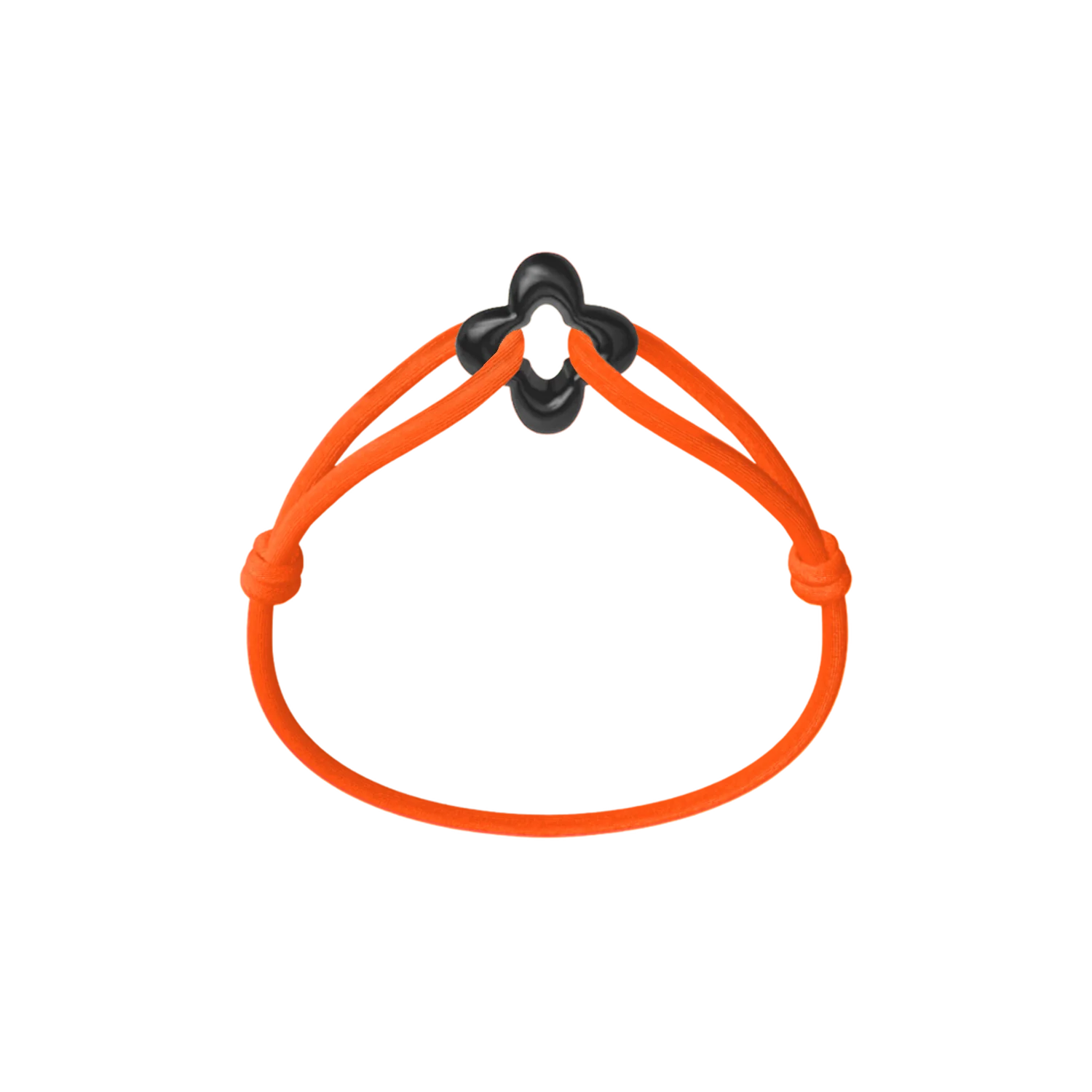 Black Clover Cord Bracelet