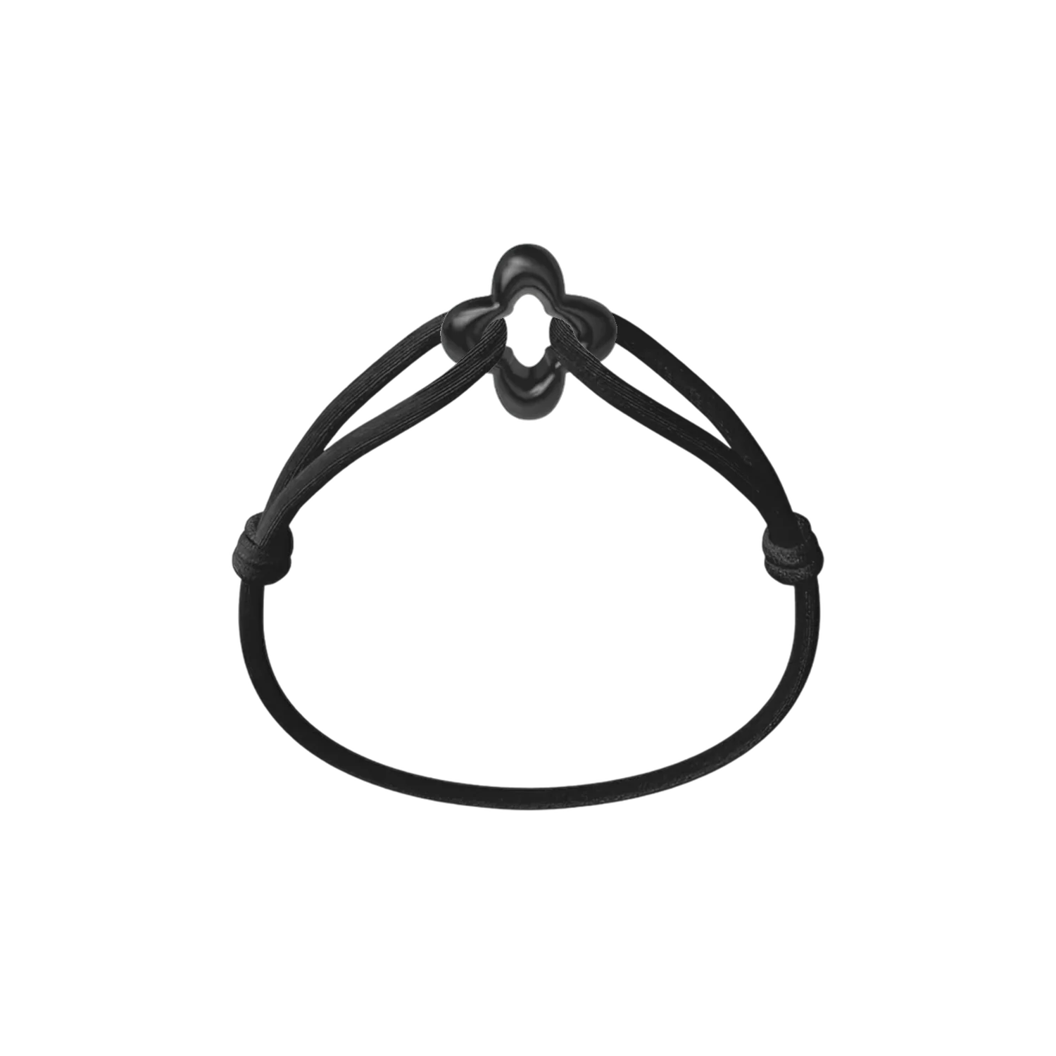Black Clover Cord Bracelet - Image 6