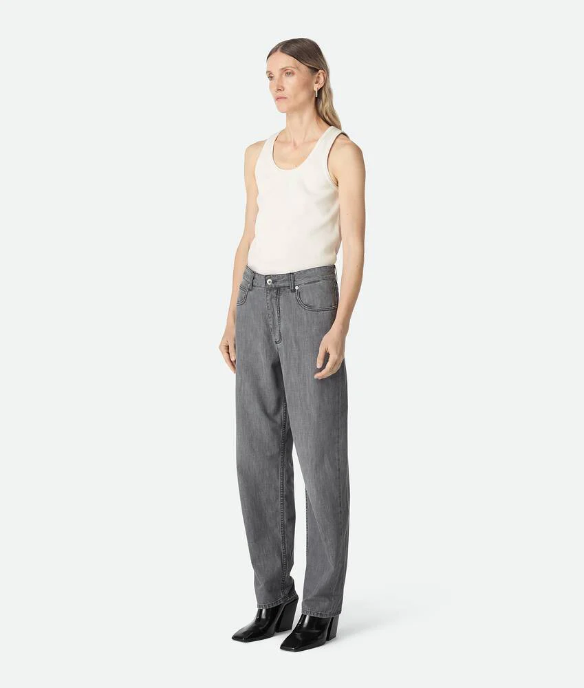 Black Denim Jeans - Image 2