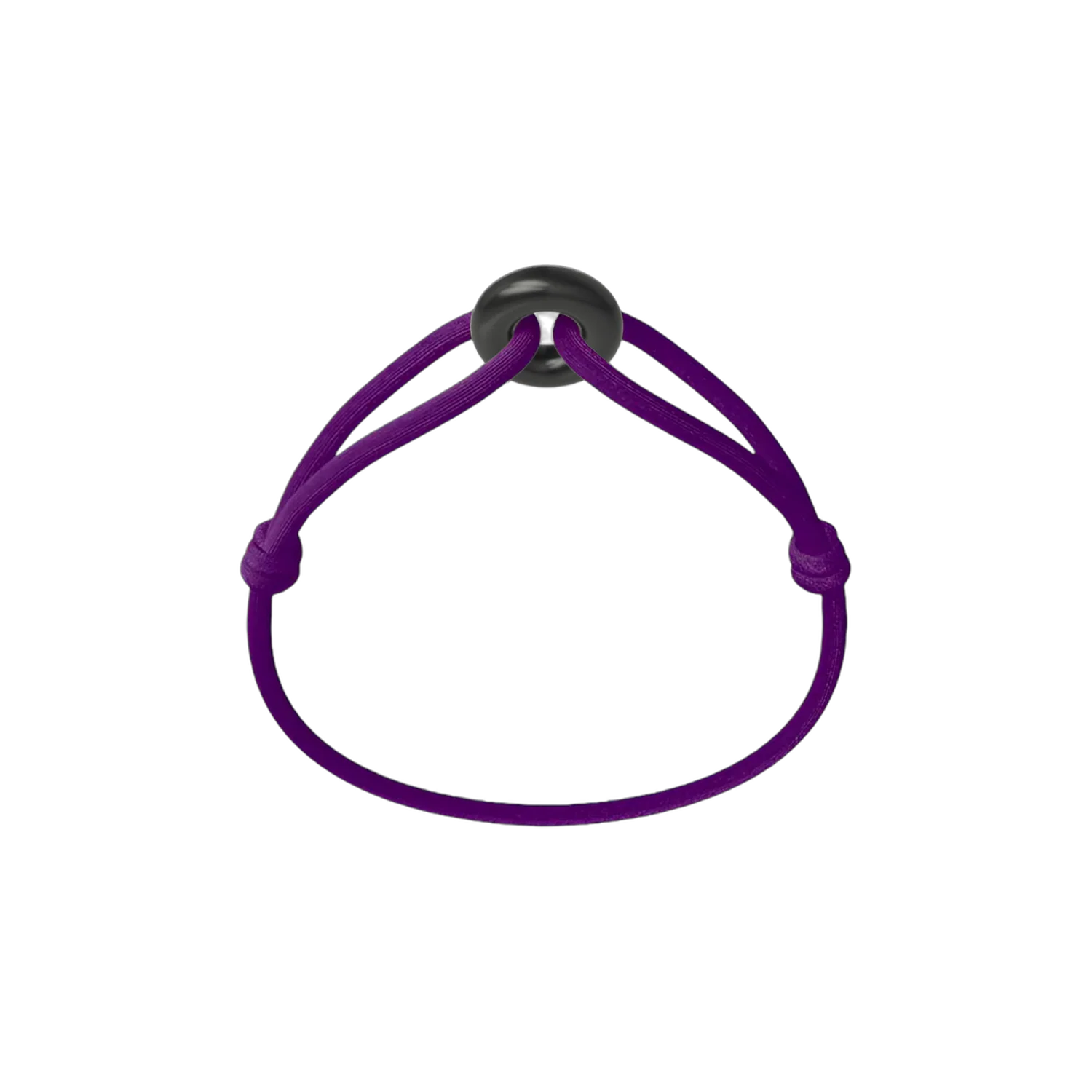 Black Soho Cord Bracelet - Image 2
