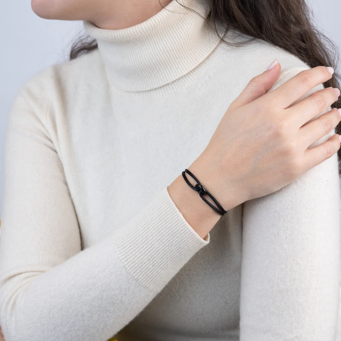 Black Soho Cord Bracelet - Image 28