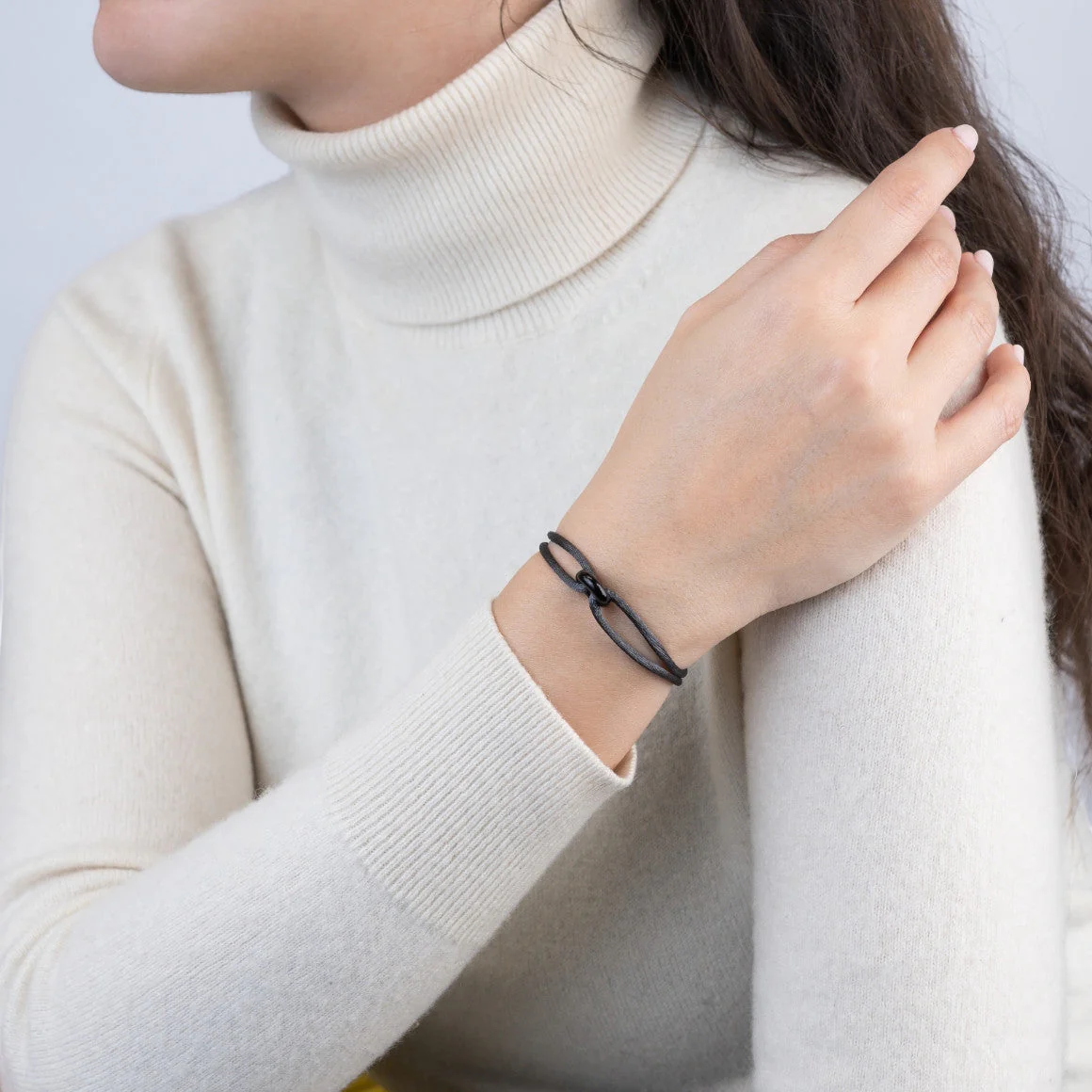 Black Soho Cord Bracelet - Image 29