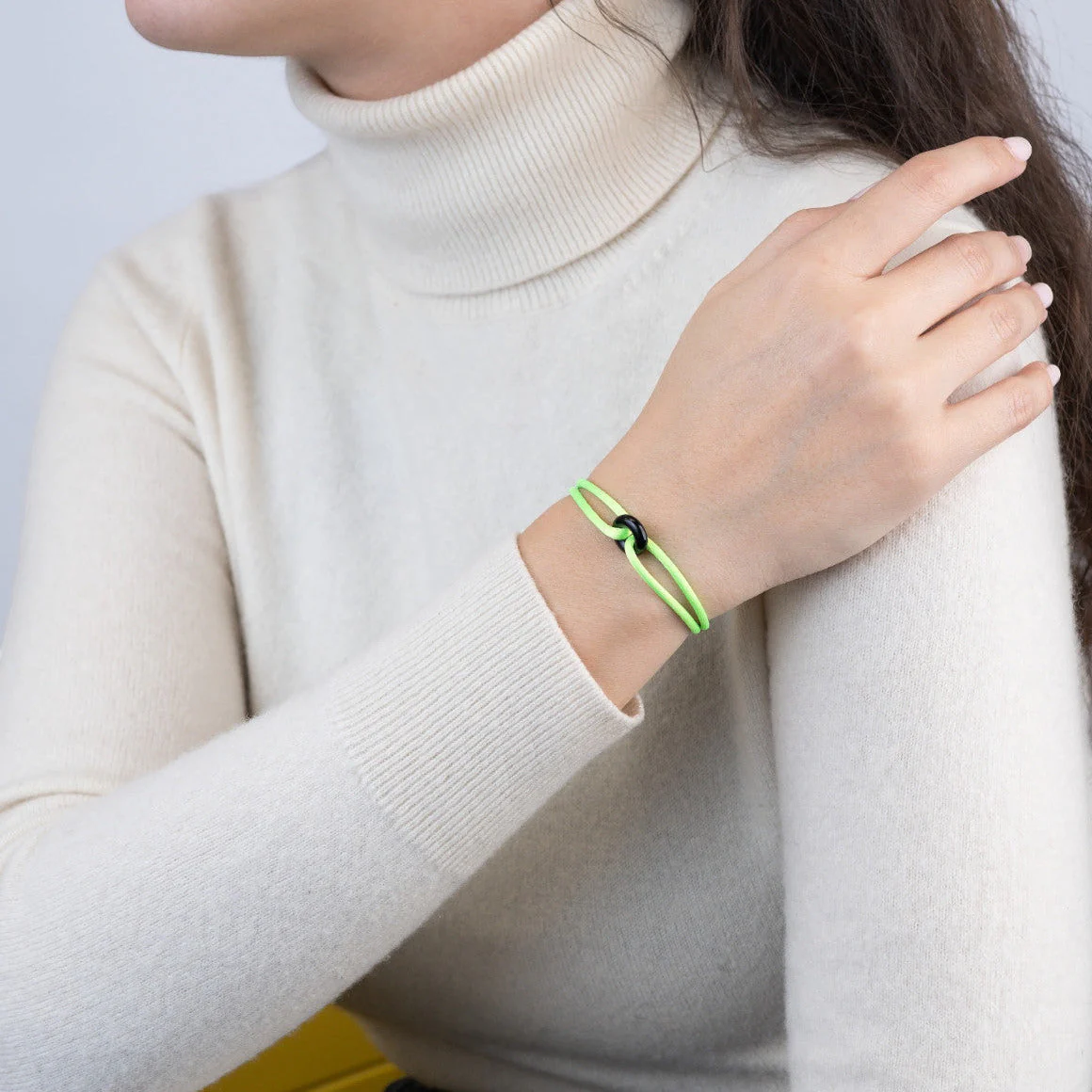 Black Soho Cord Bracelet - Image 31
