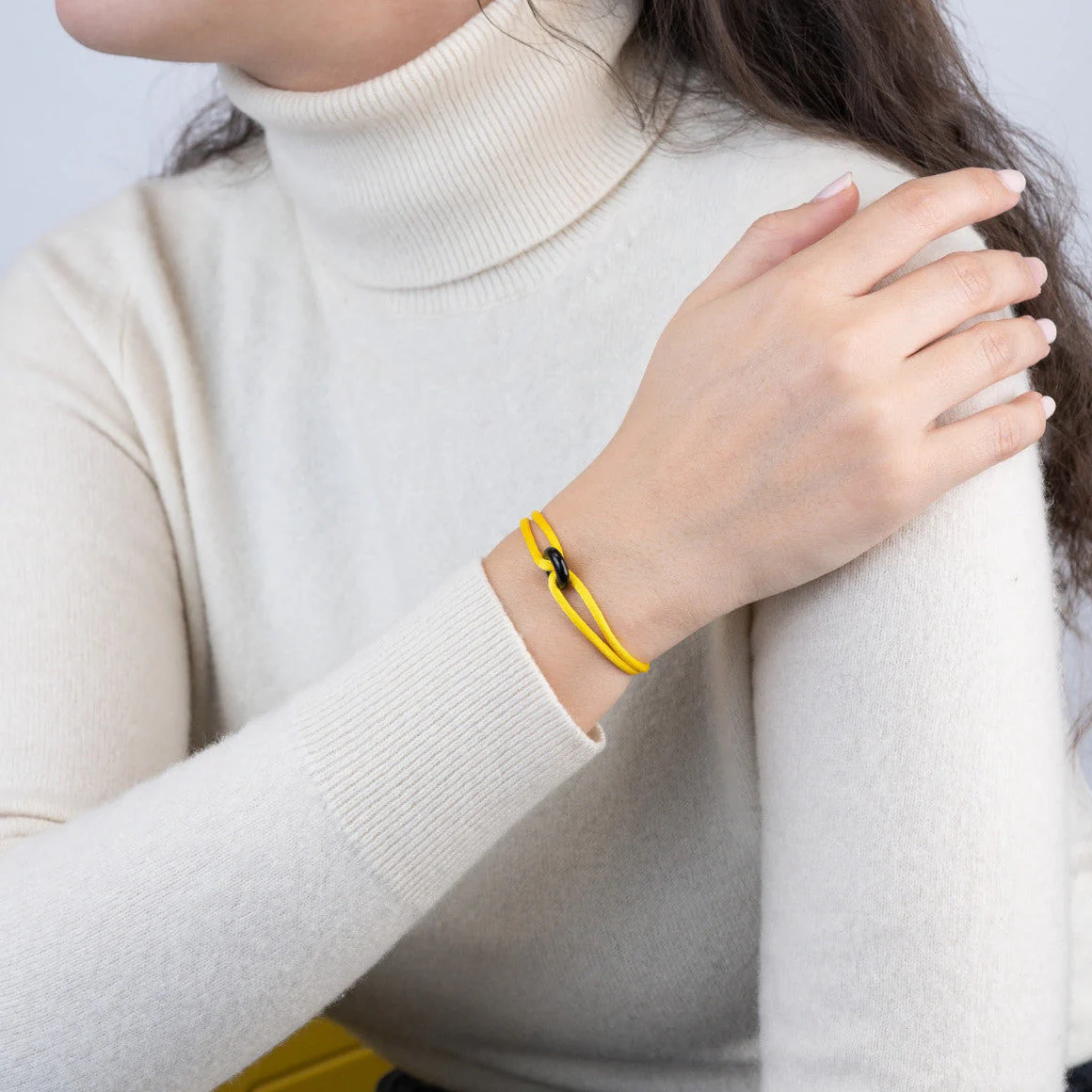 Black Soho Cord Bracelet - Image 34