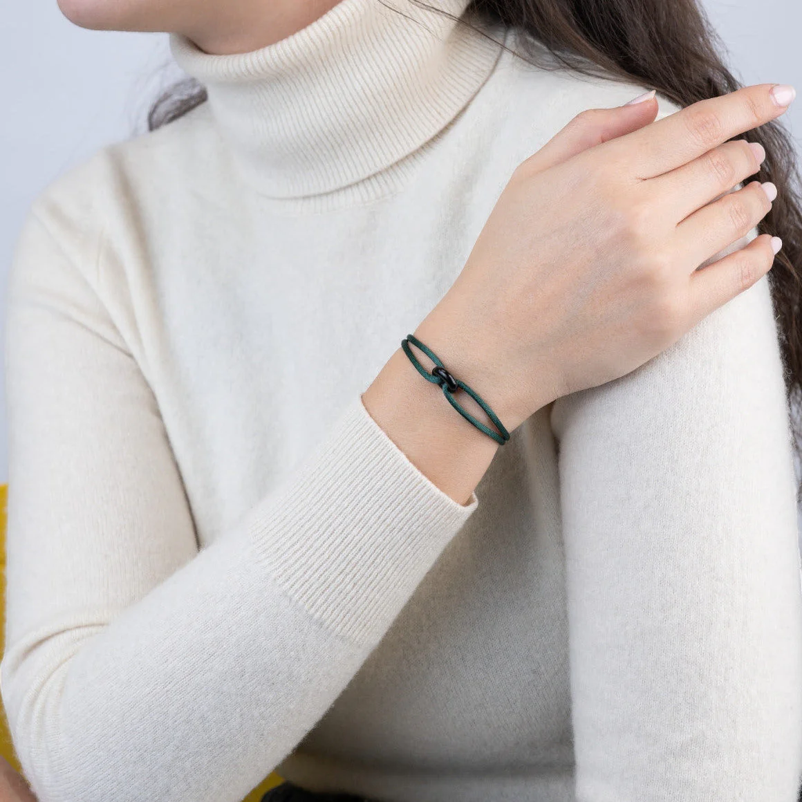 Black Soho Cord Bracelet - Image 35