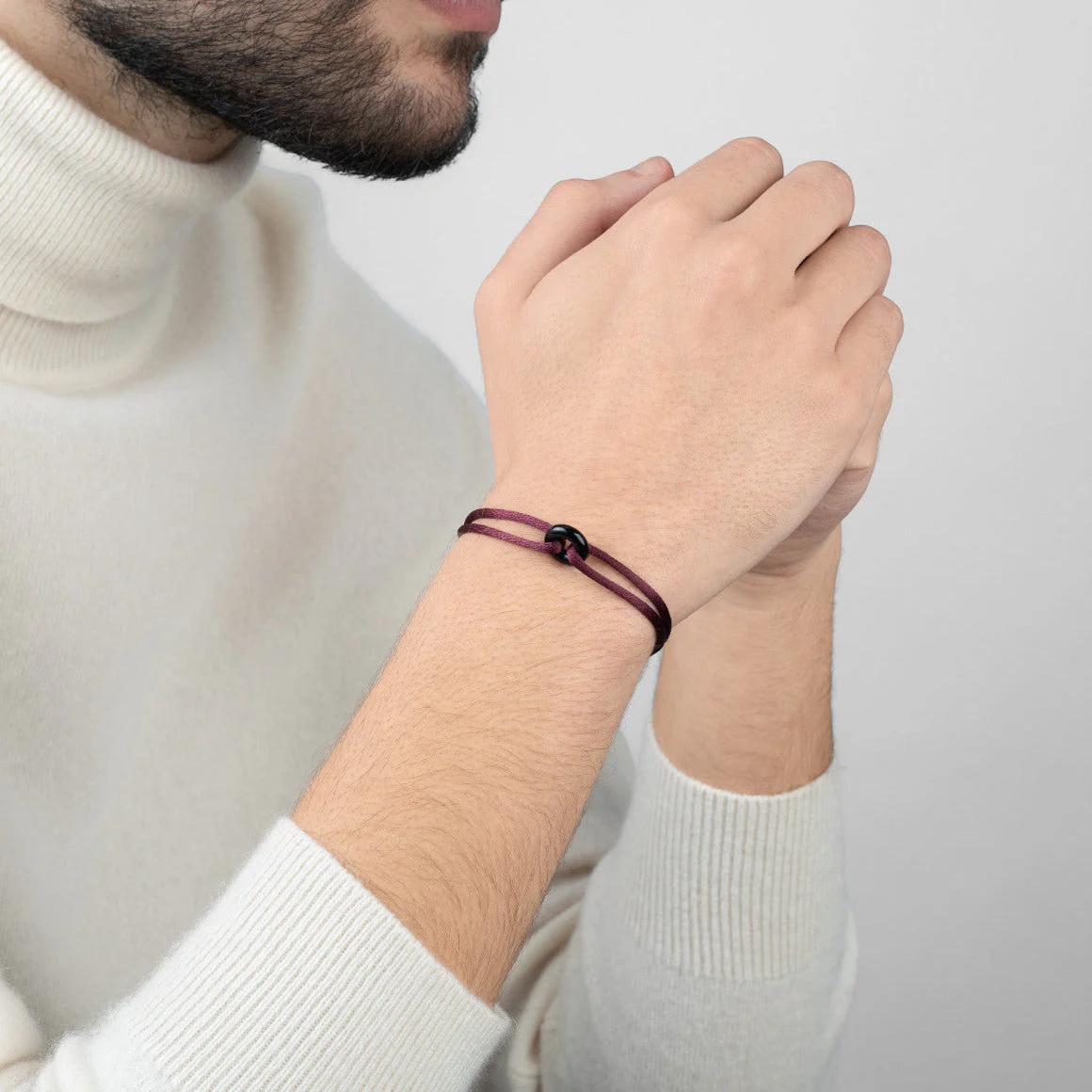 Black Soho Cord Bracelet - Image 37