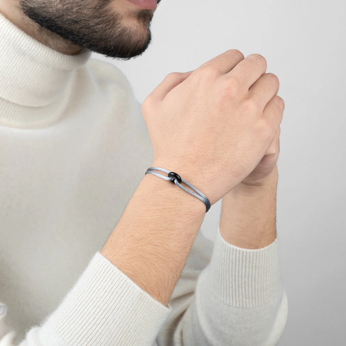 Black Soho Cord Bracelet - Image 40