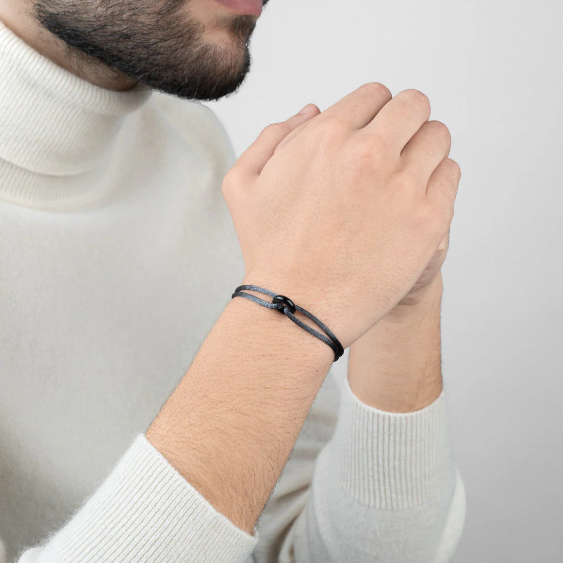 Black Soho Cord Bracelet - Image 41