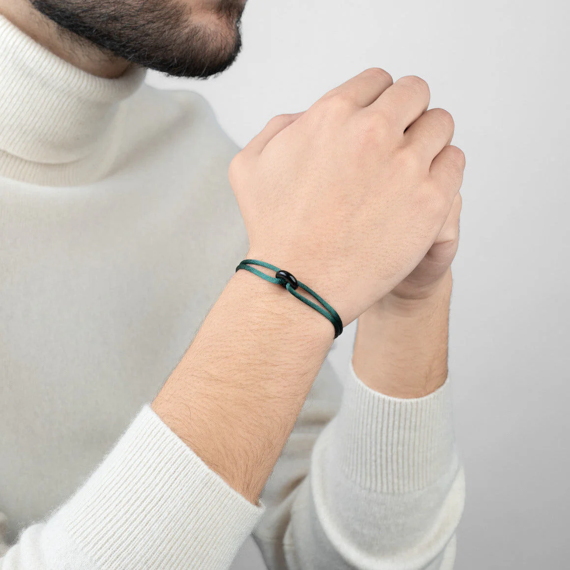 Black Soho Cord Bracelet - Image 42