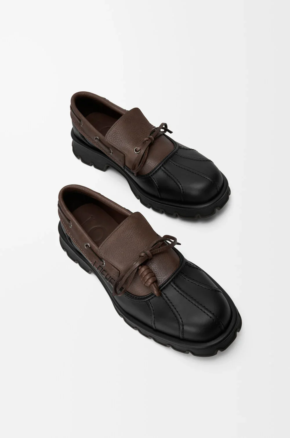 Bobby Derby In Calfskin And Vegetable-tanned Calfskin - Image 4