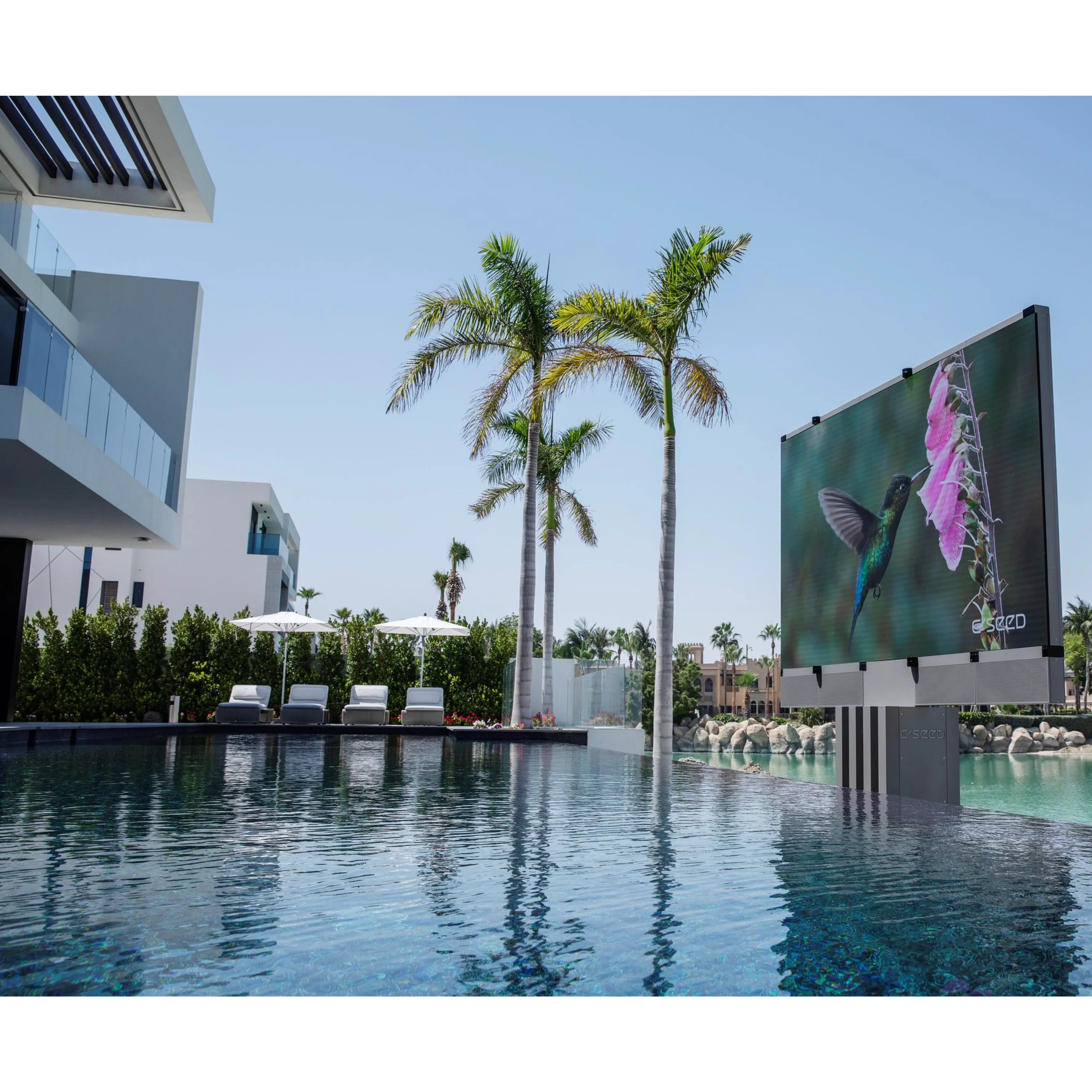 C SEED Outdoor HLR TV - Available in 144" and 201" screen sizes - Image 3