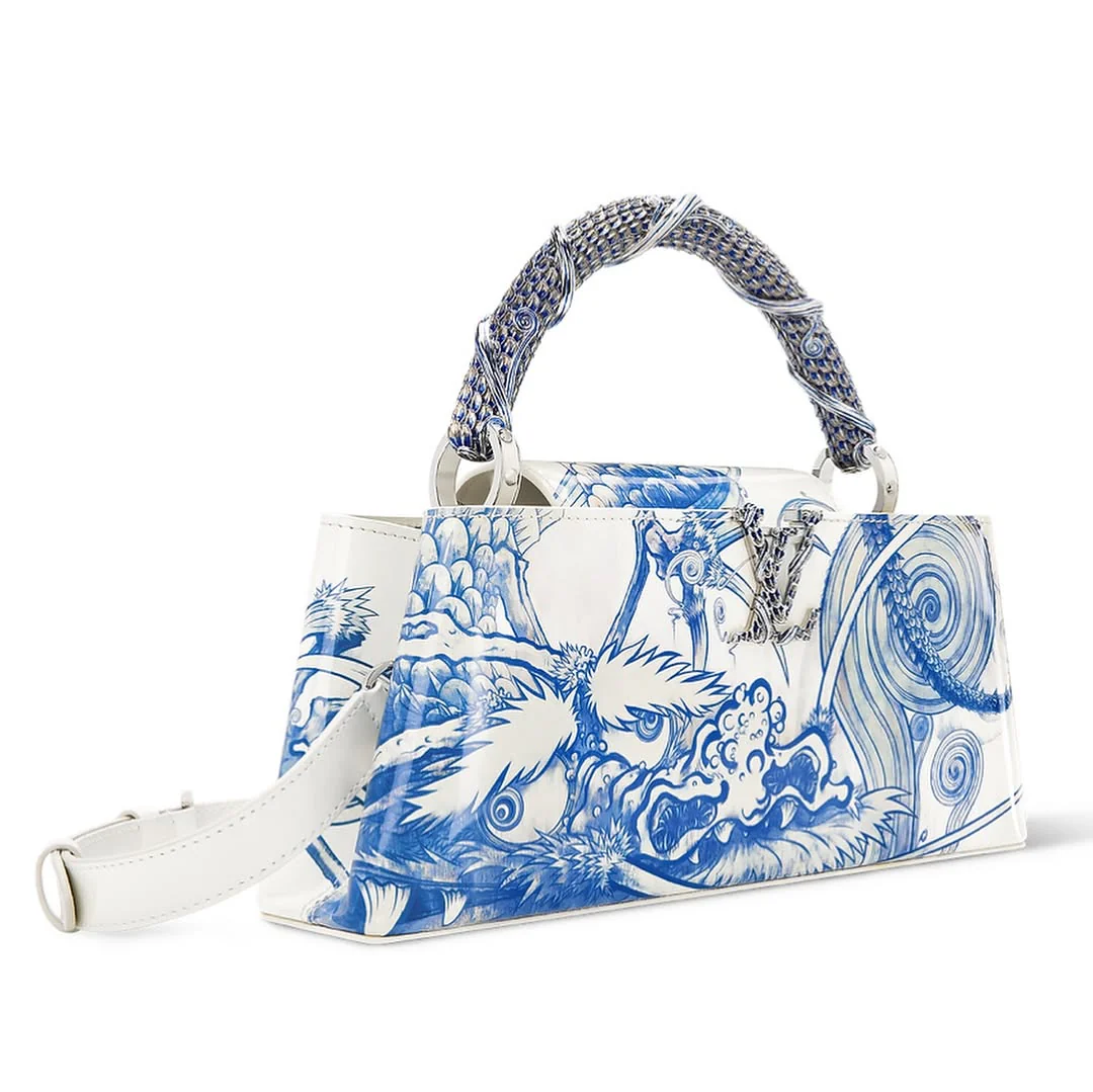 Capucines Ew Dragon Bag (M27201) from Louis Vuitton x Takashi Murakami Collection - Image 2