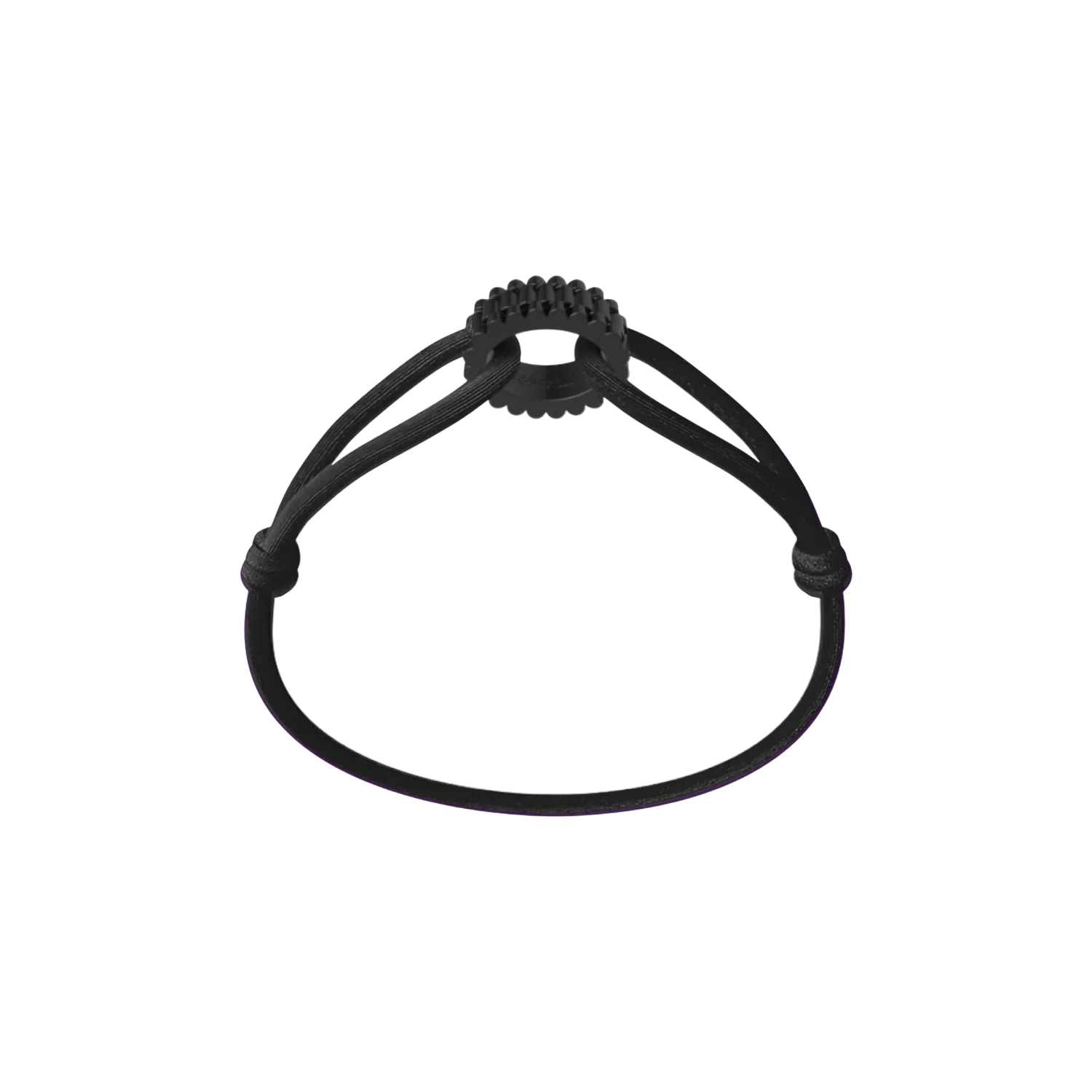 Carbon Regent Cord Bracelet