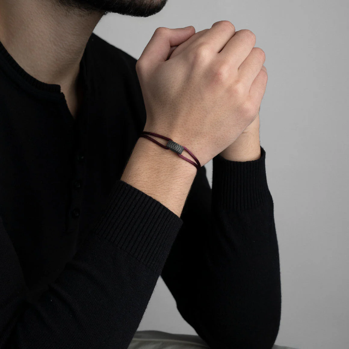 Carbon Regent Cord Bracelet - Image 32
