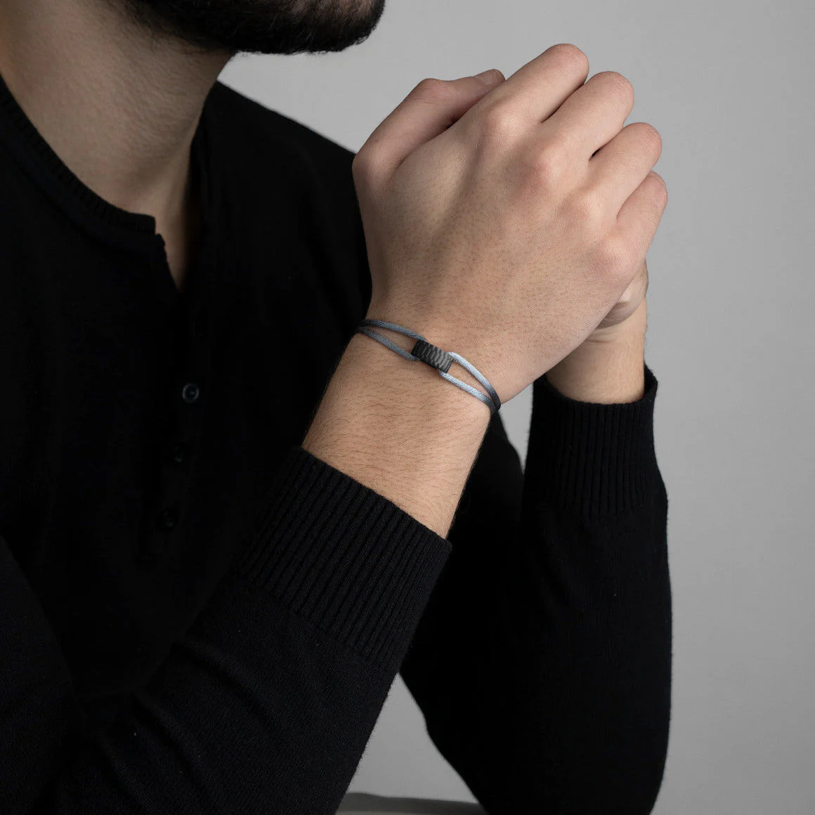 Carbon Regent Cord Bracelet - Image 33