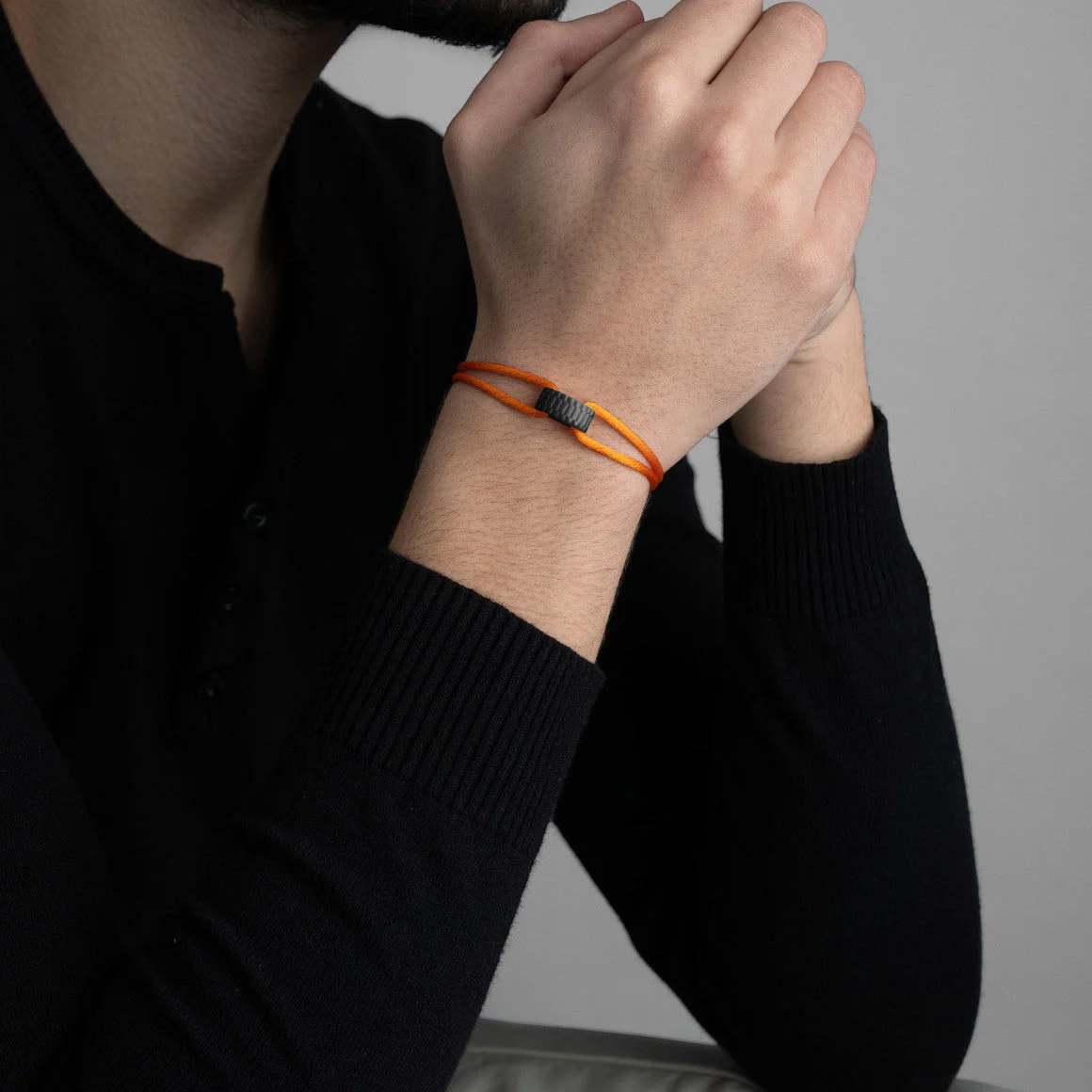 Carbon Regent Cord Bracelet - Image 34