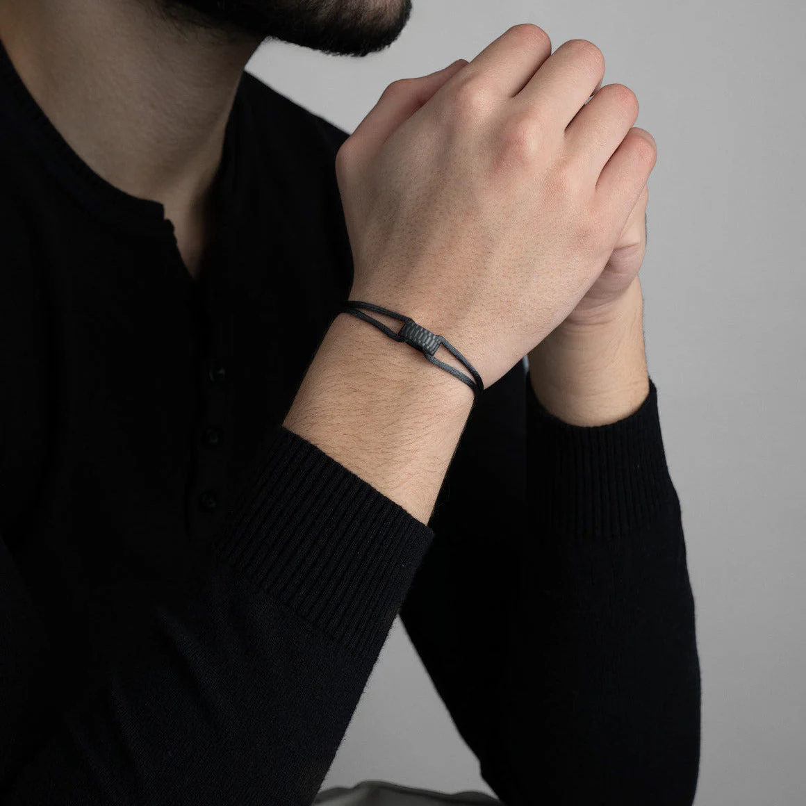 Carbon Regent Cord Bracelet - Image 40