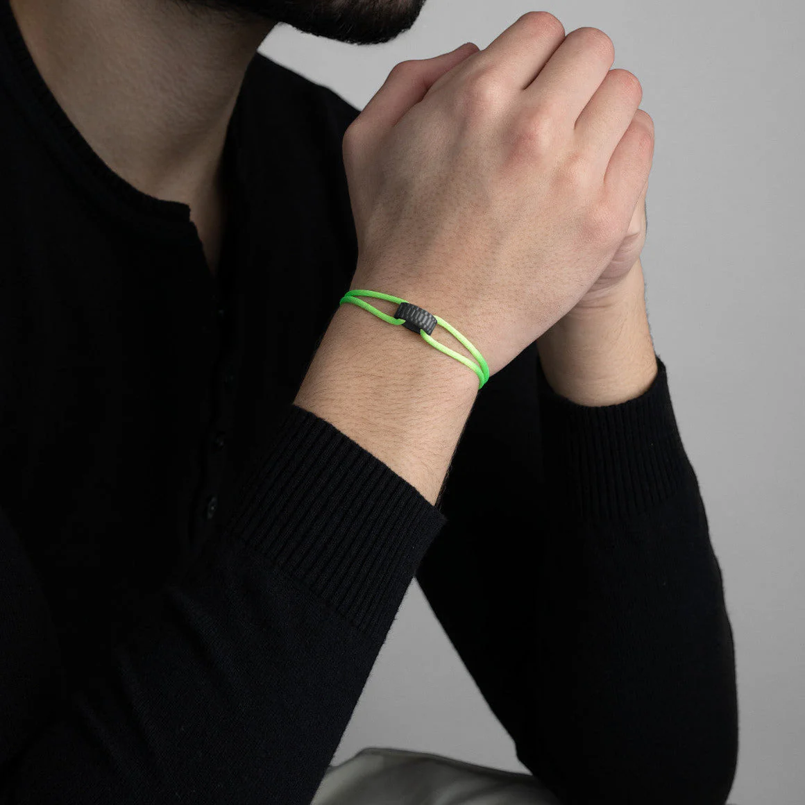 Carbon Regent Cord Bracelet - Image 41