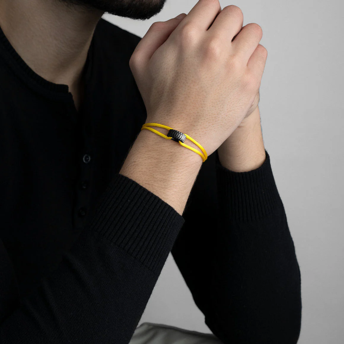 Carbon Regent Cord Bracelet - Image 45